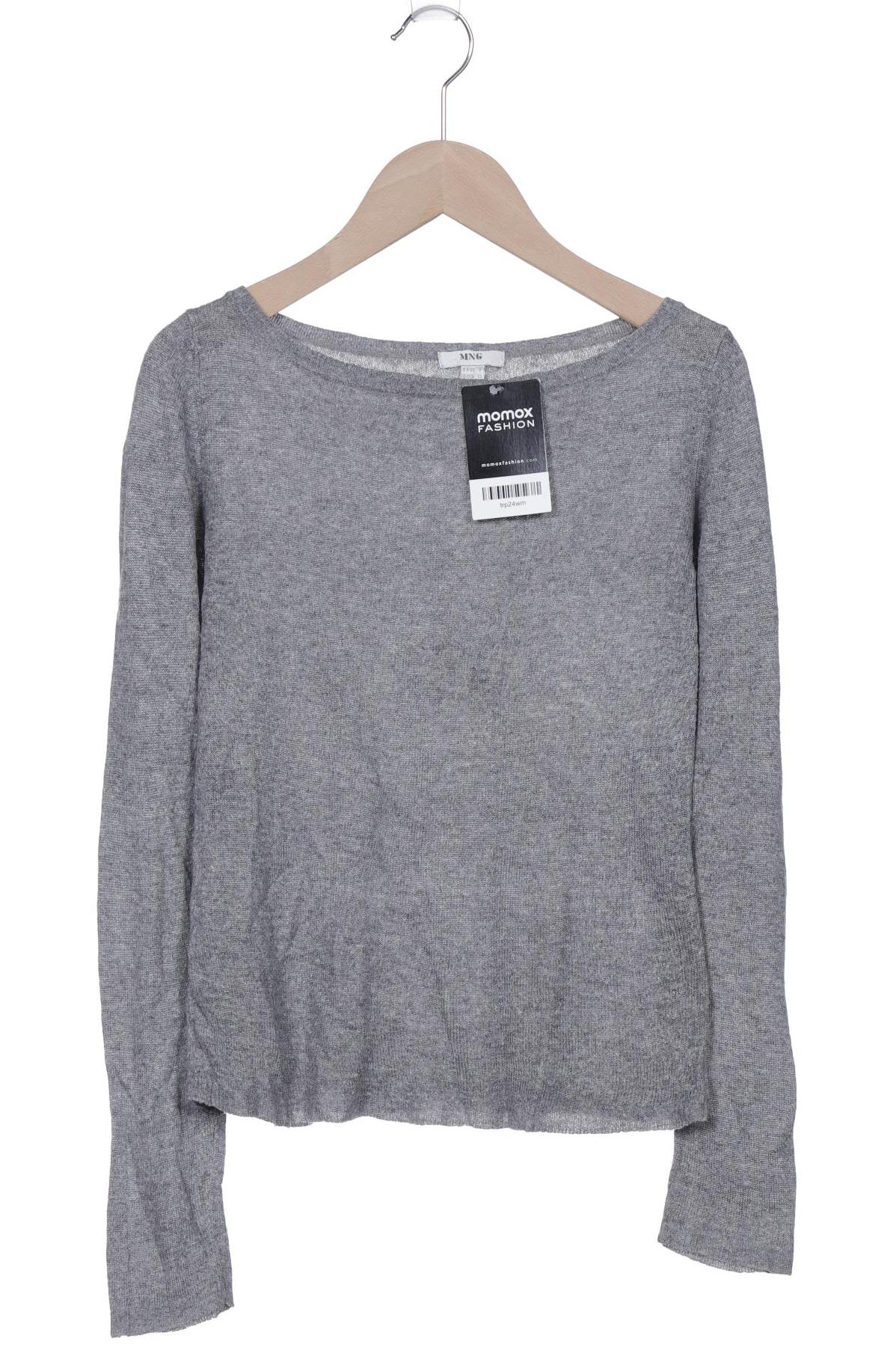 

Mango Damen Pullover, grau, Gr. 34