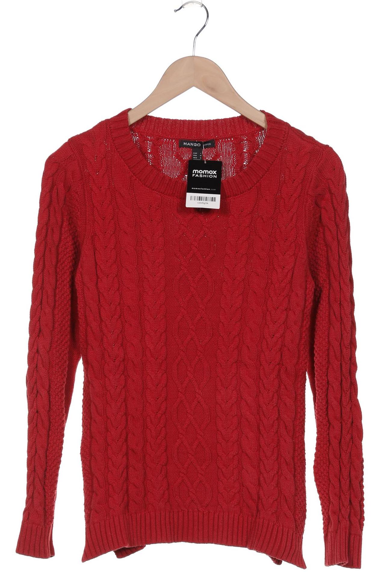 

Mango Damen Pullover, rot, Gr. 42