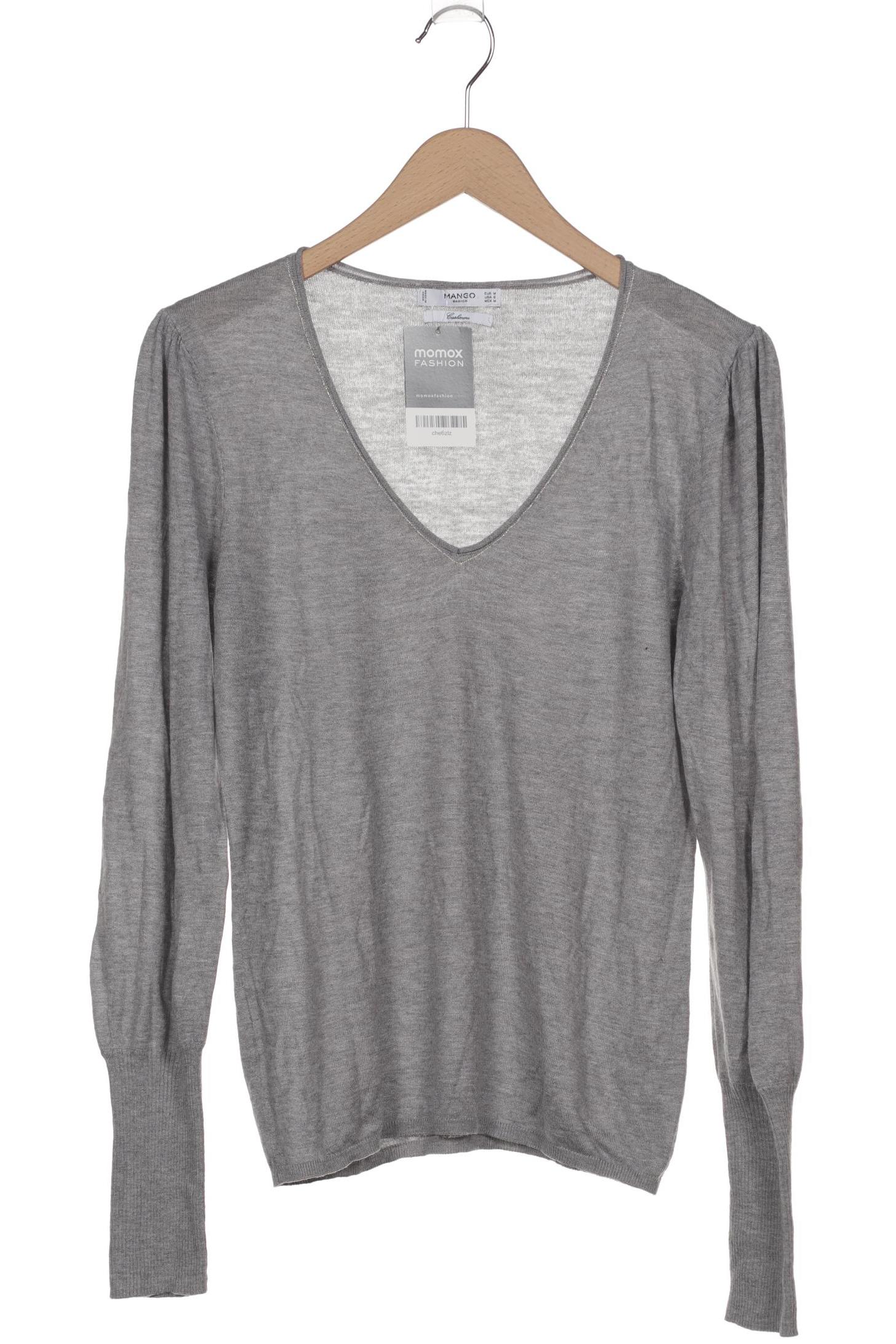 

Mango Damen Pullover, grau, Gr. 38