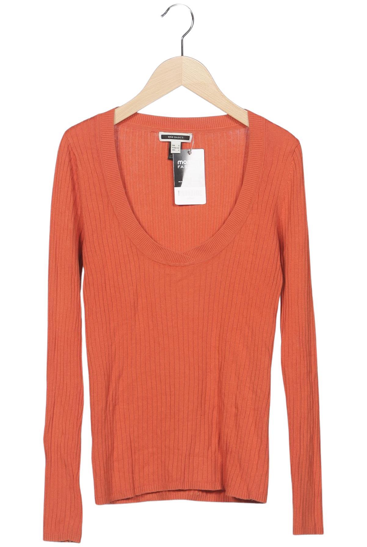 

Mango Damen Pullover, orange, Gr. 36