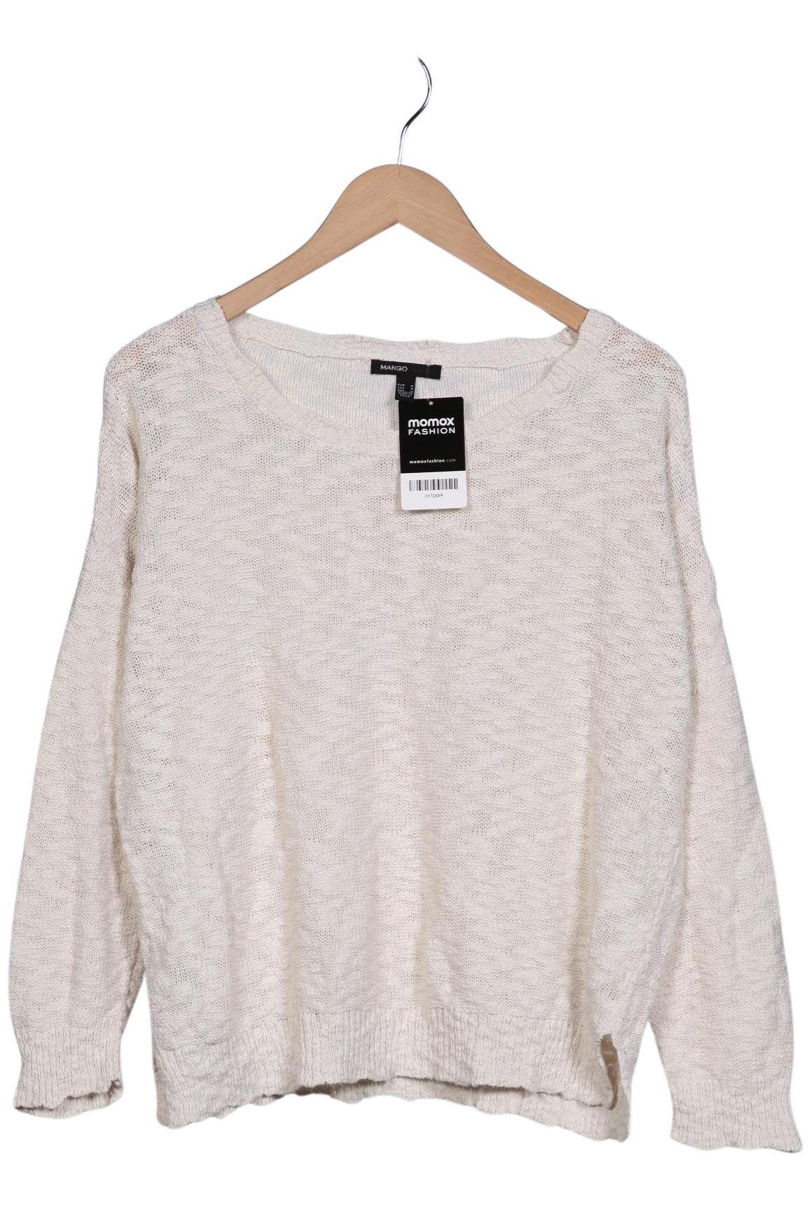 

Mango Damen Pullover, cremeweiß, Gr. 38