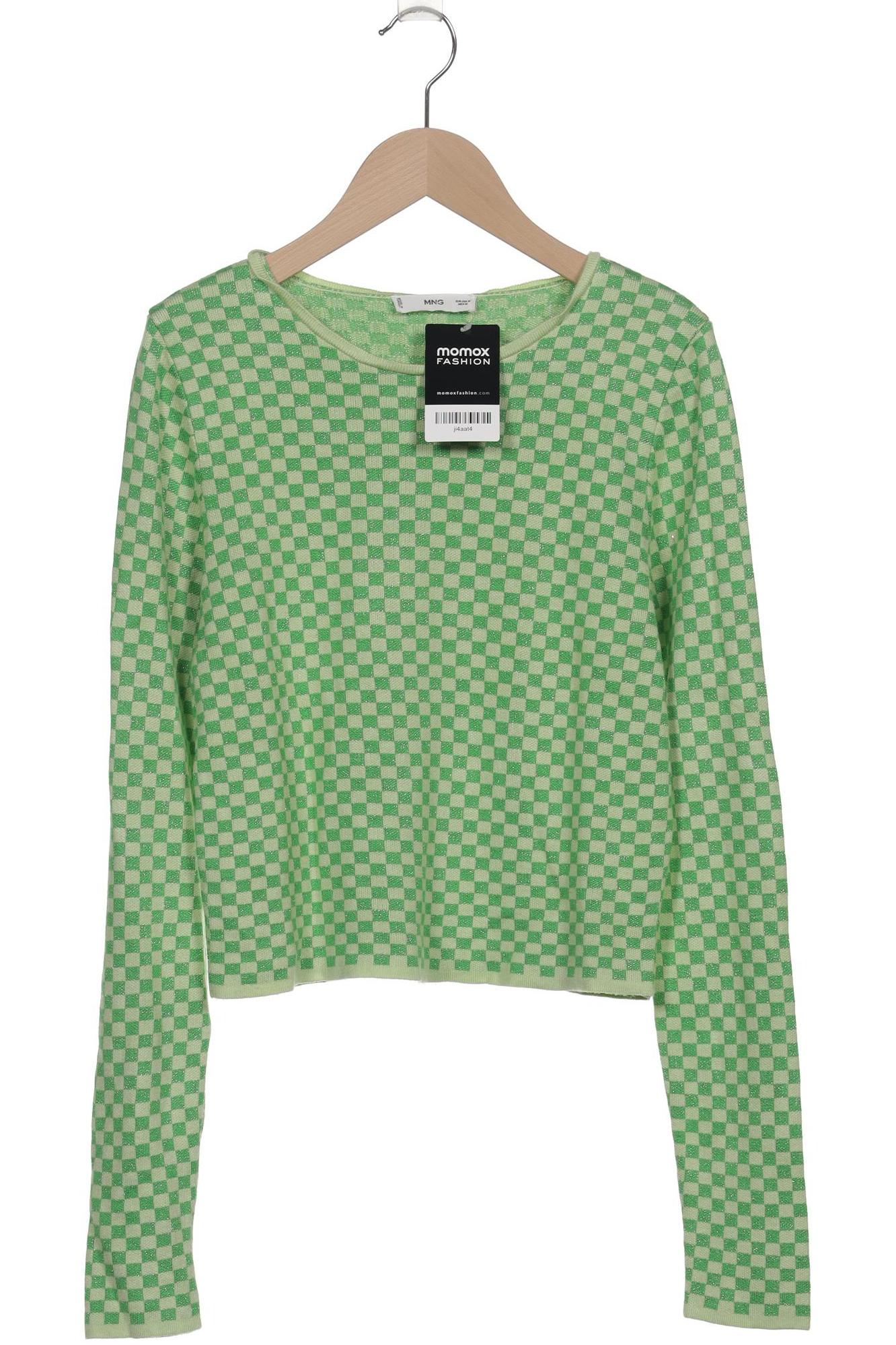 

Mango Damen Pullover, grün, Gr. 38