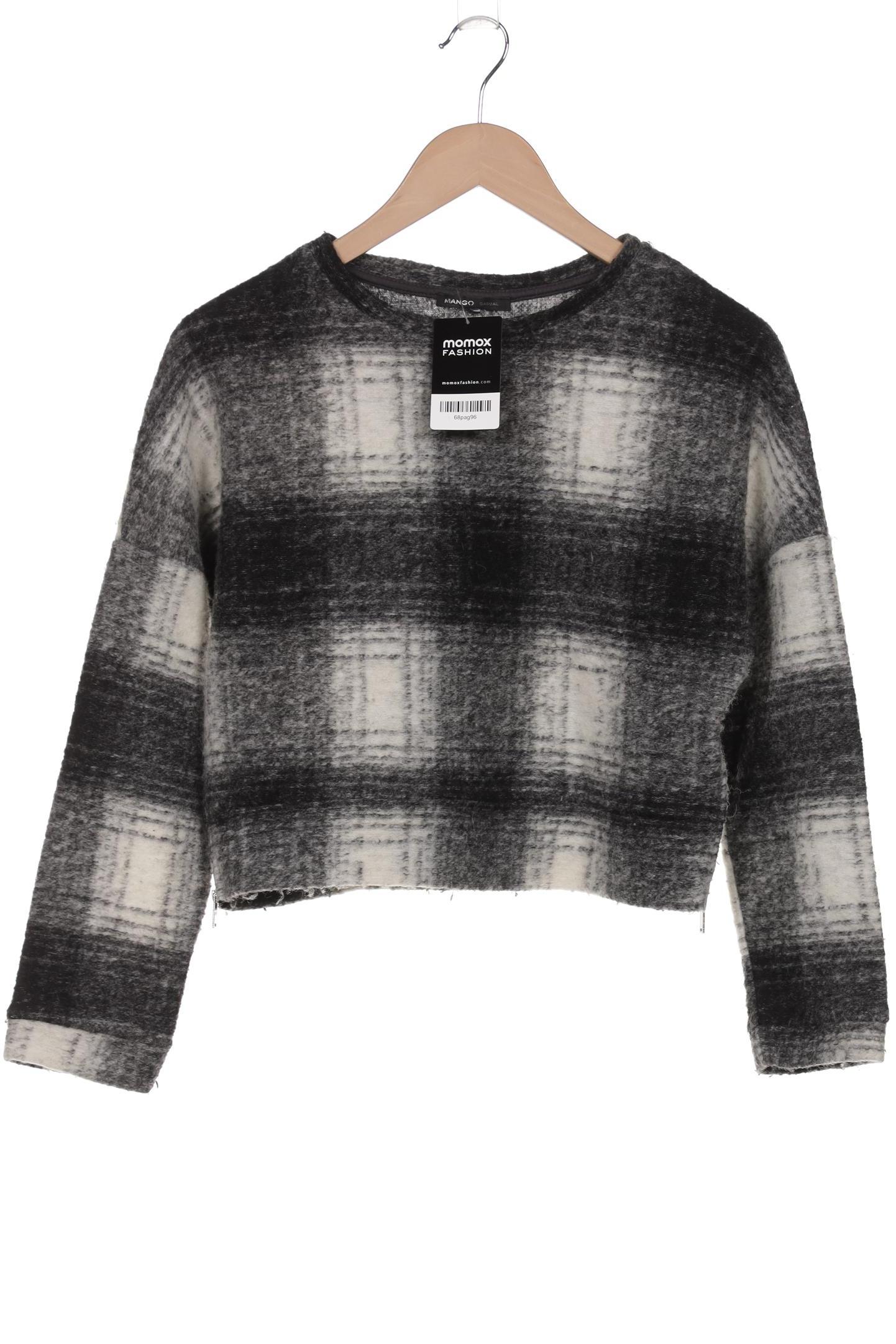 

Mango Damen Pullover, grau, Gr. 36