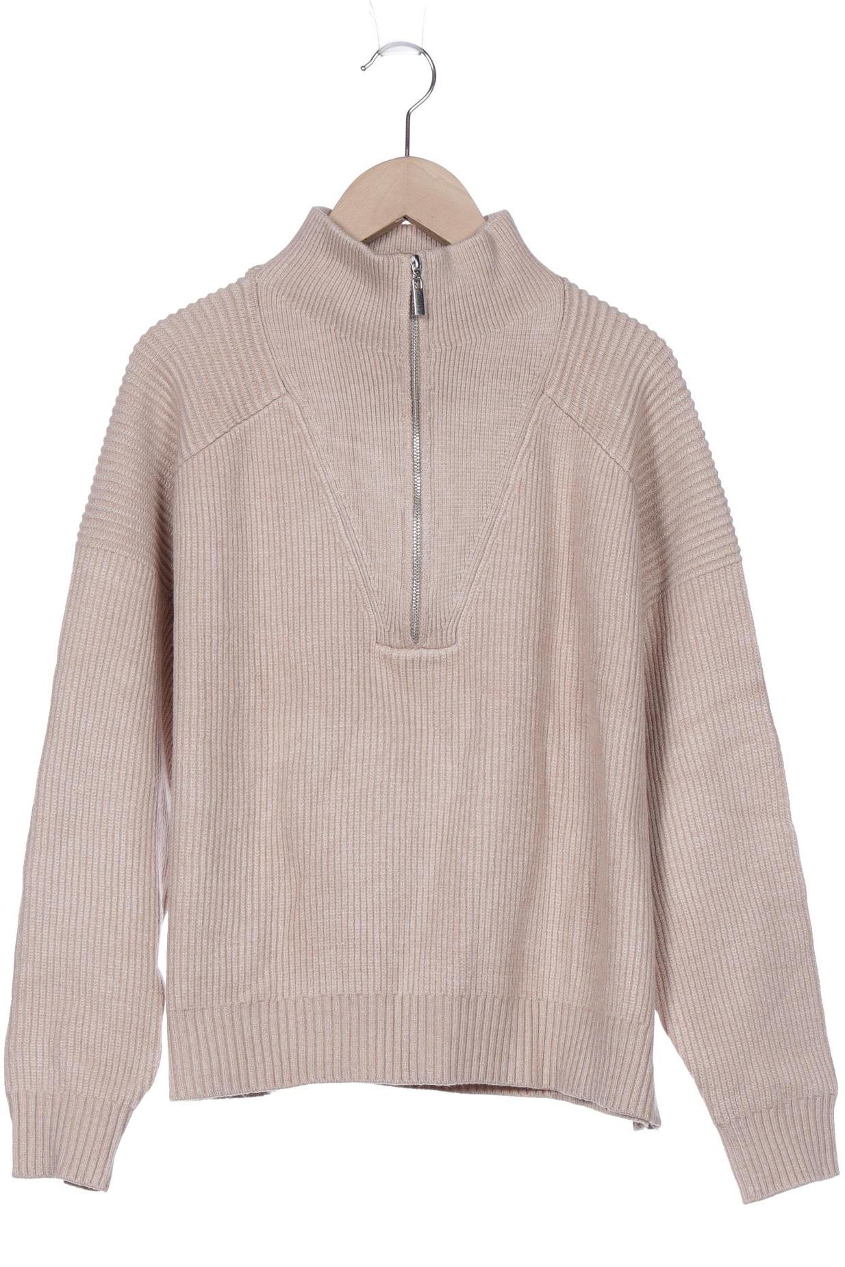 

Mango Damen Pullover, beige, Gr. 36