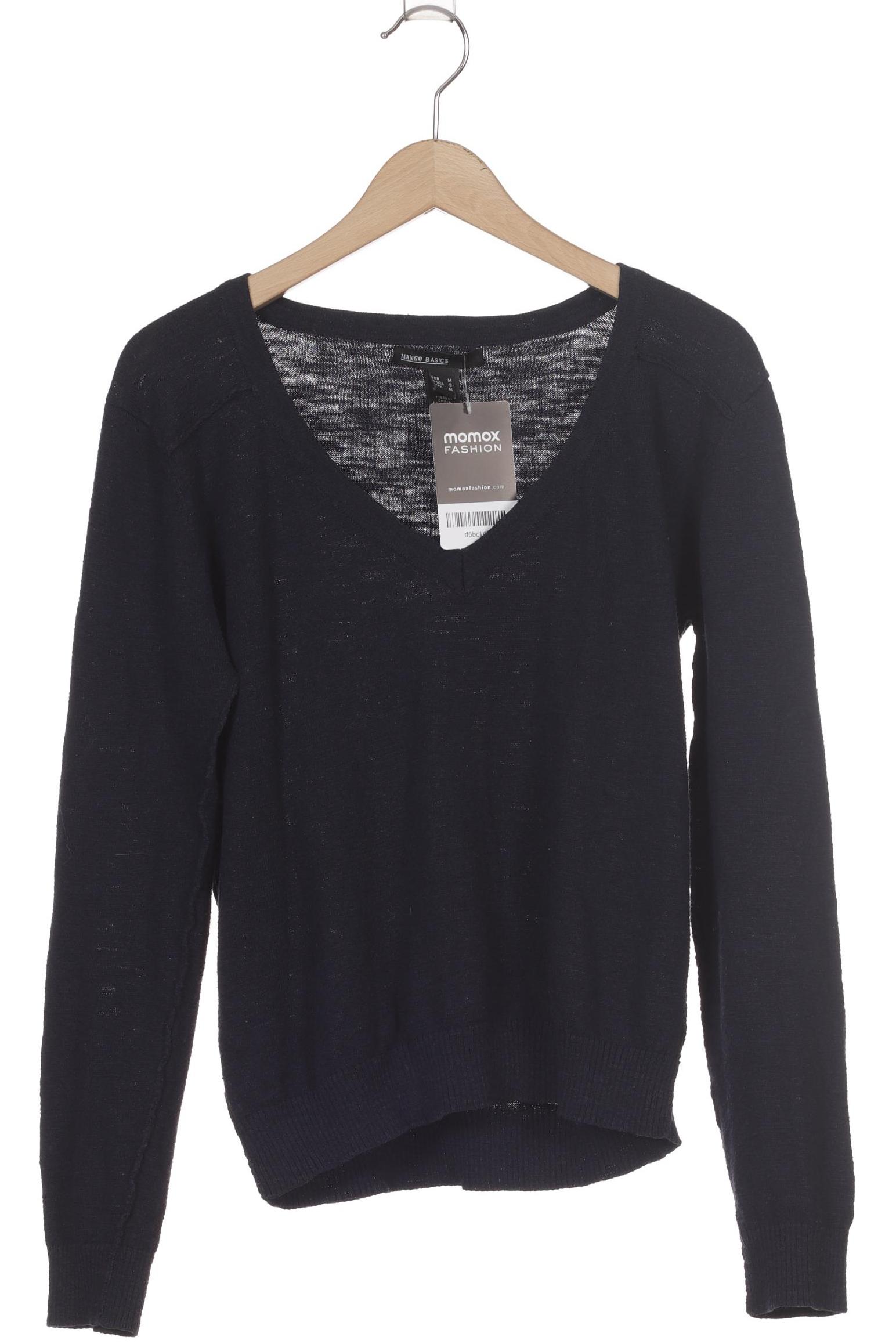 

Mango Damen Pullover, blau, Gr. 36