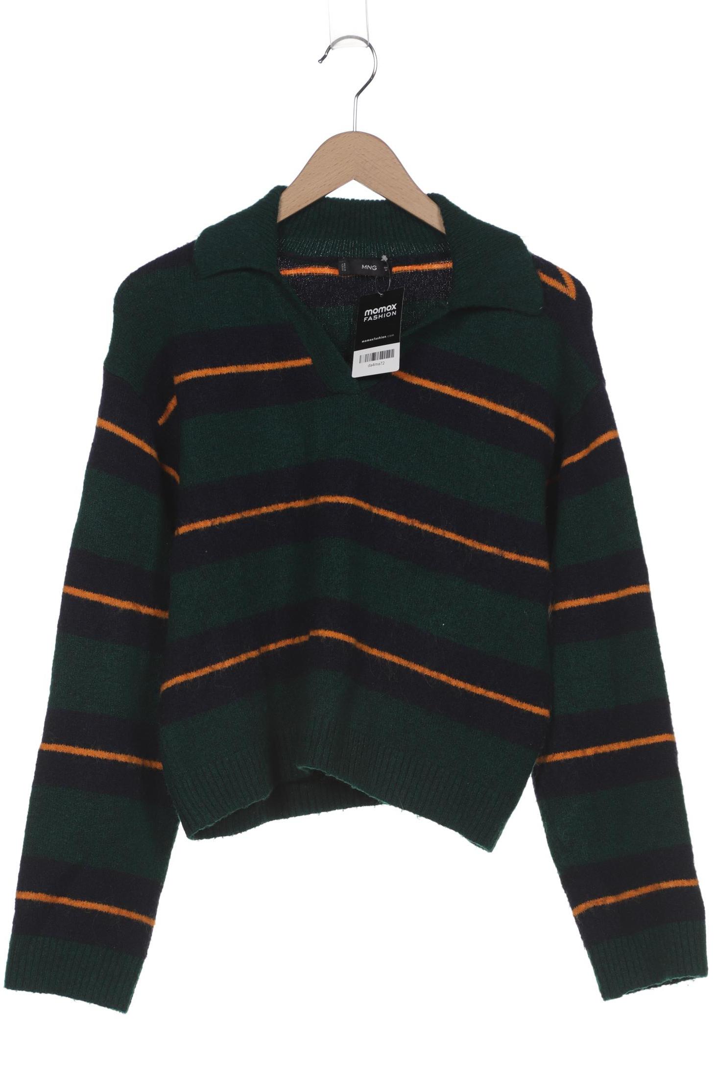 

Mango Damen Pullover, grün, Gr. 38