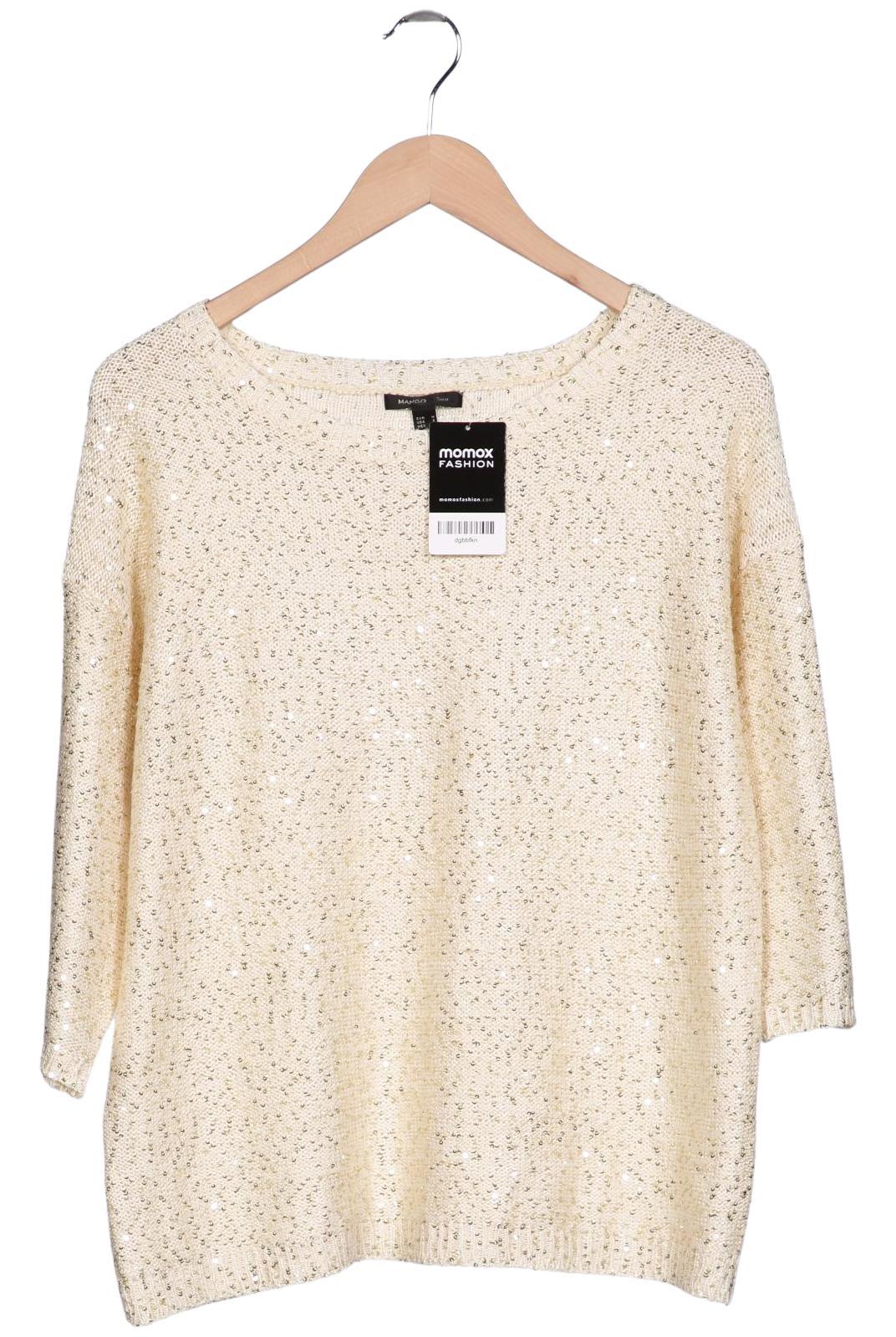 

Mango Damen Pullover, cremeweiß, Gr. 38