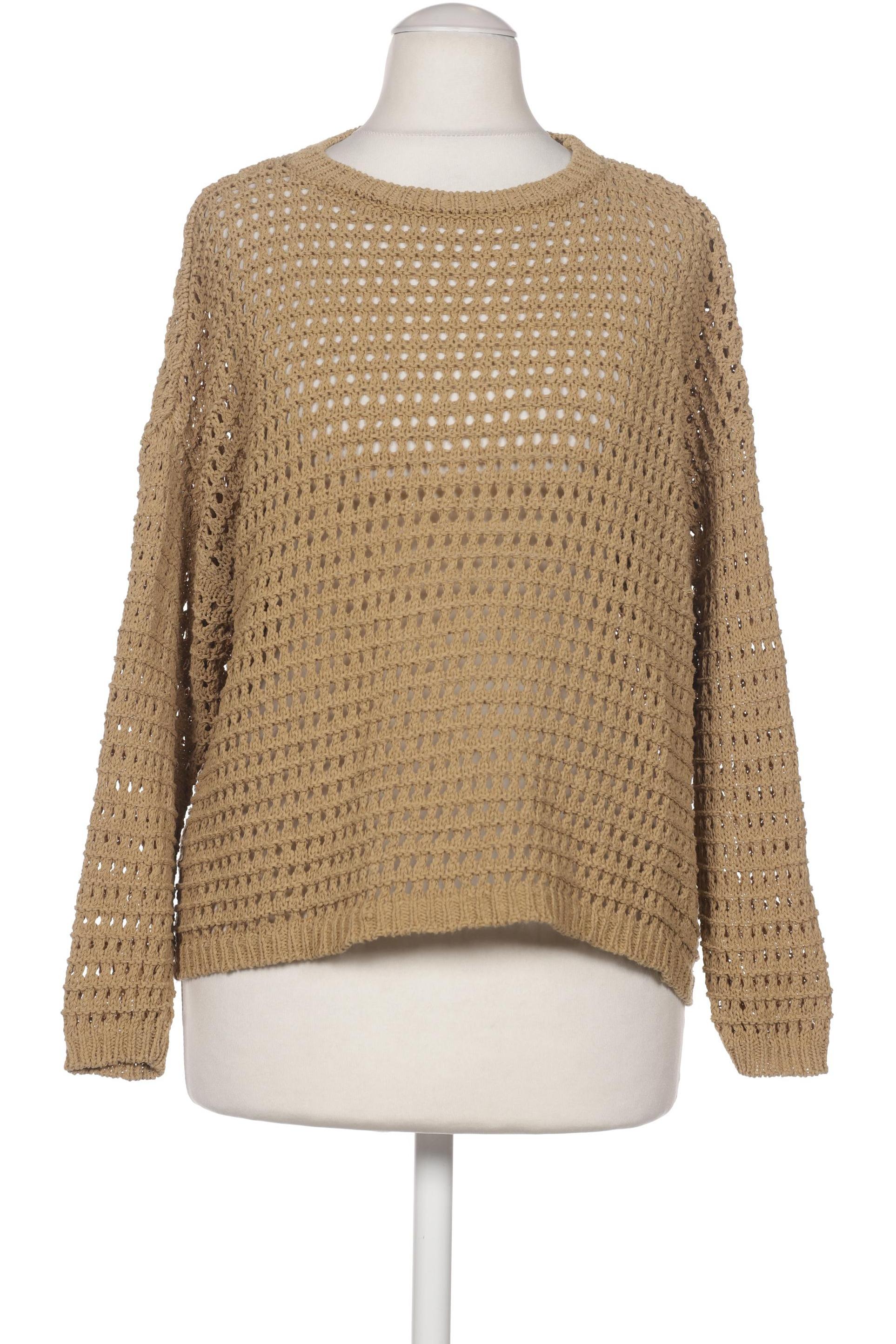 

Mango Damen Pullover, beige, Gr. 36