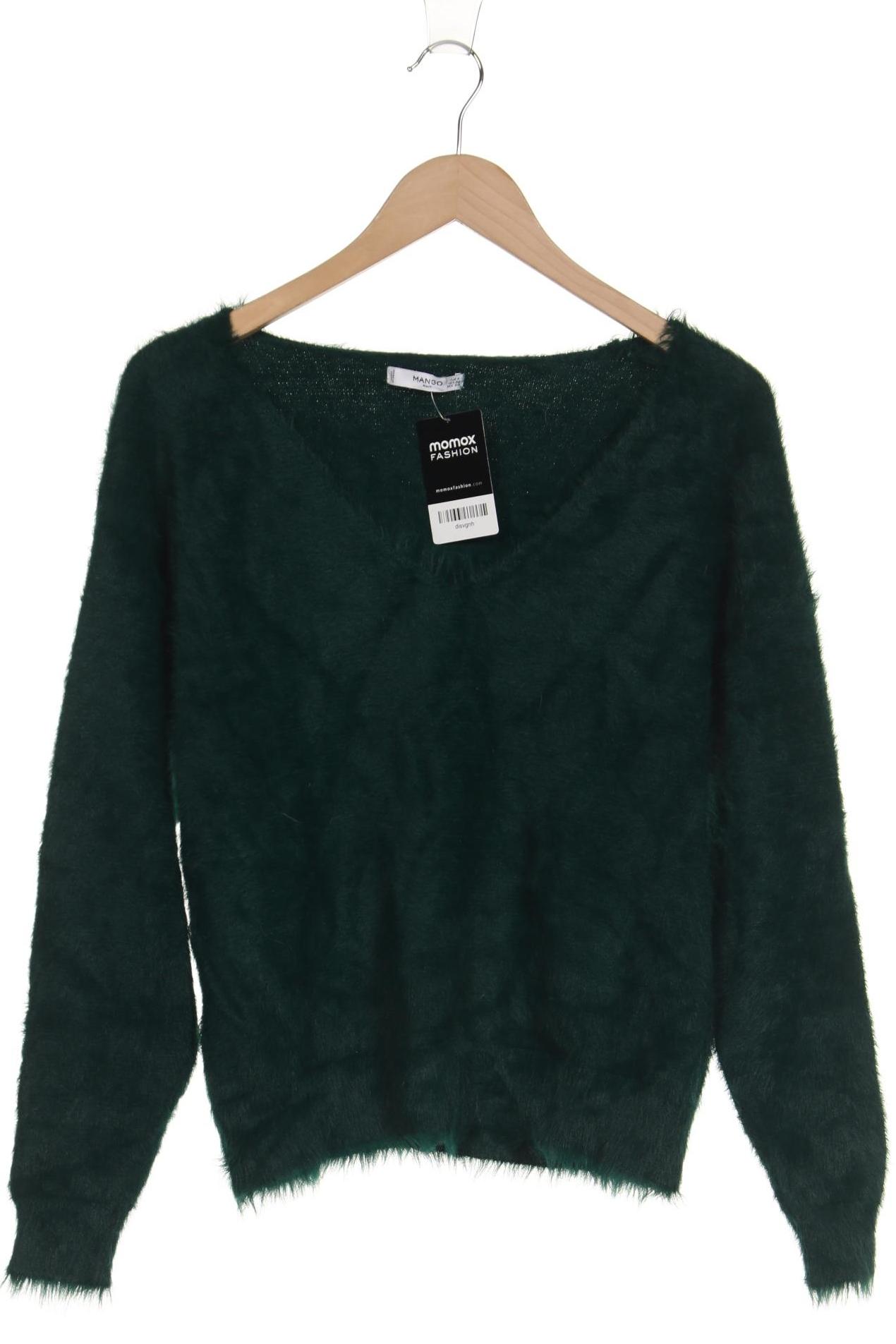 

Mango Damen Pullover, türkis, Gr. 36