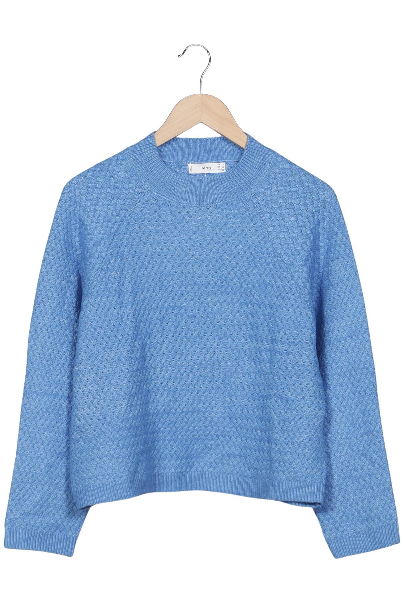 

Mango Damen Pullover, hellblau, Gr. 36