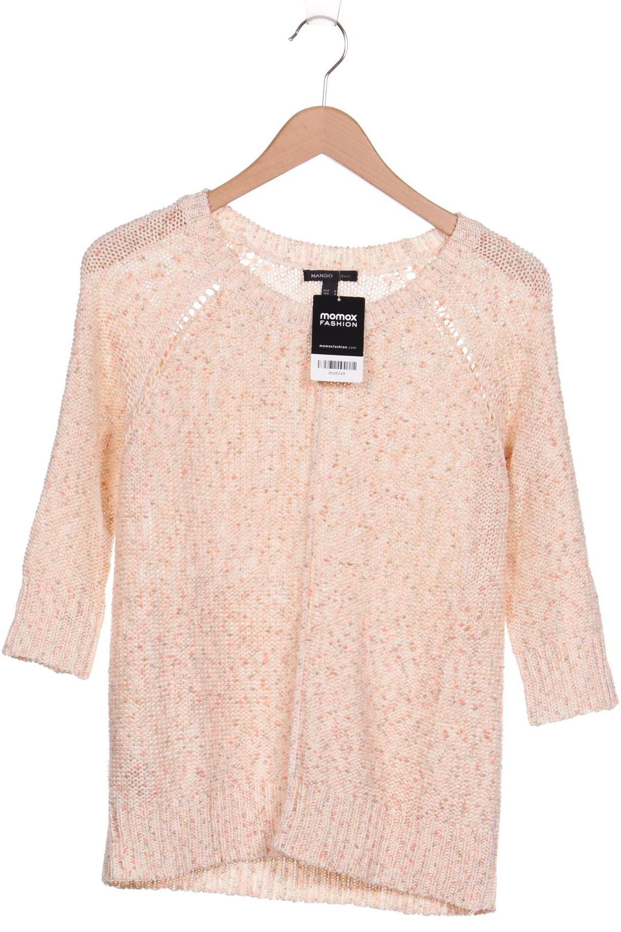 

MANGO Damen Pullover, cremeweiß