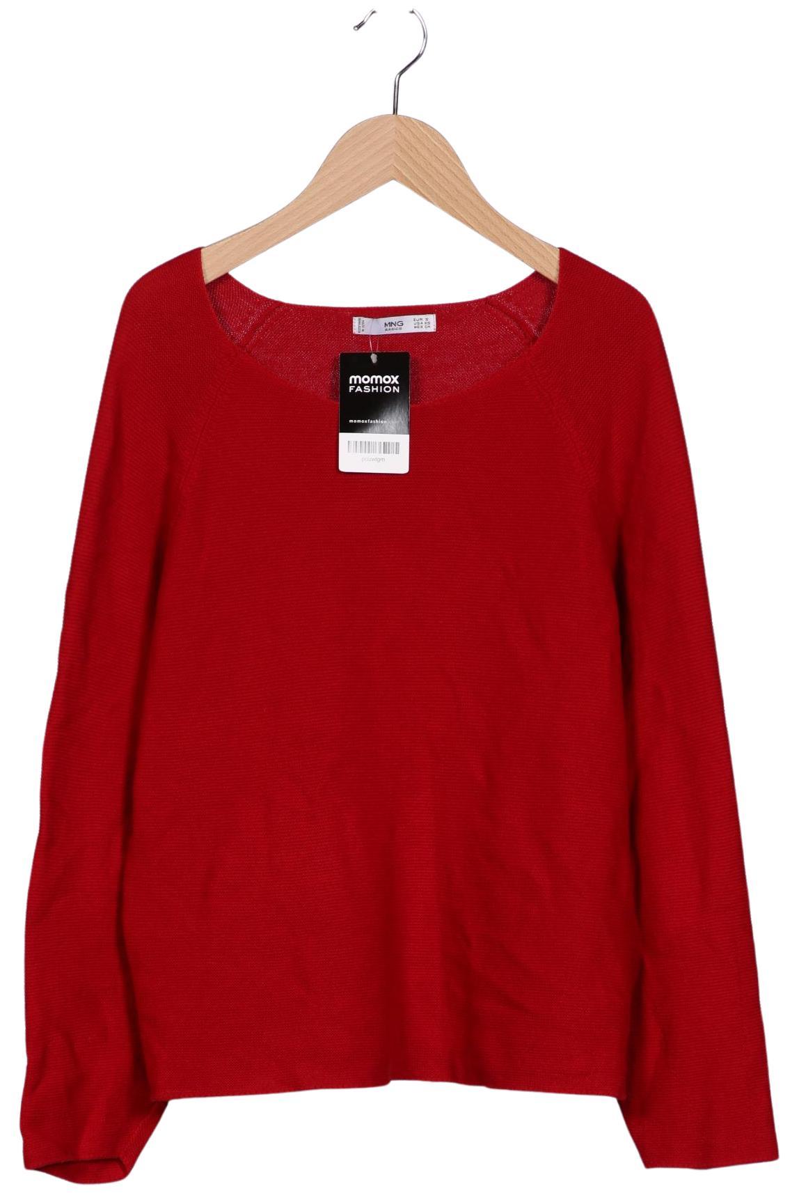 

Mango Damen Pullover, rot, Gr. 36