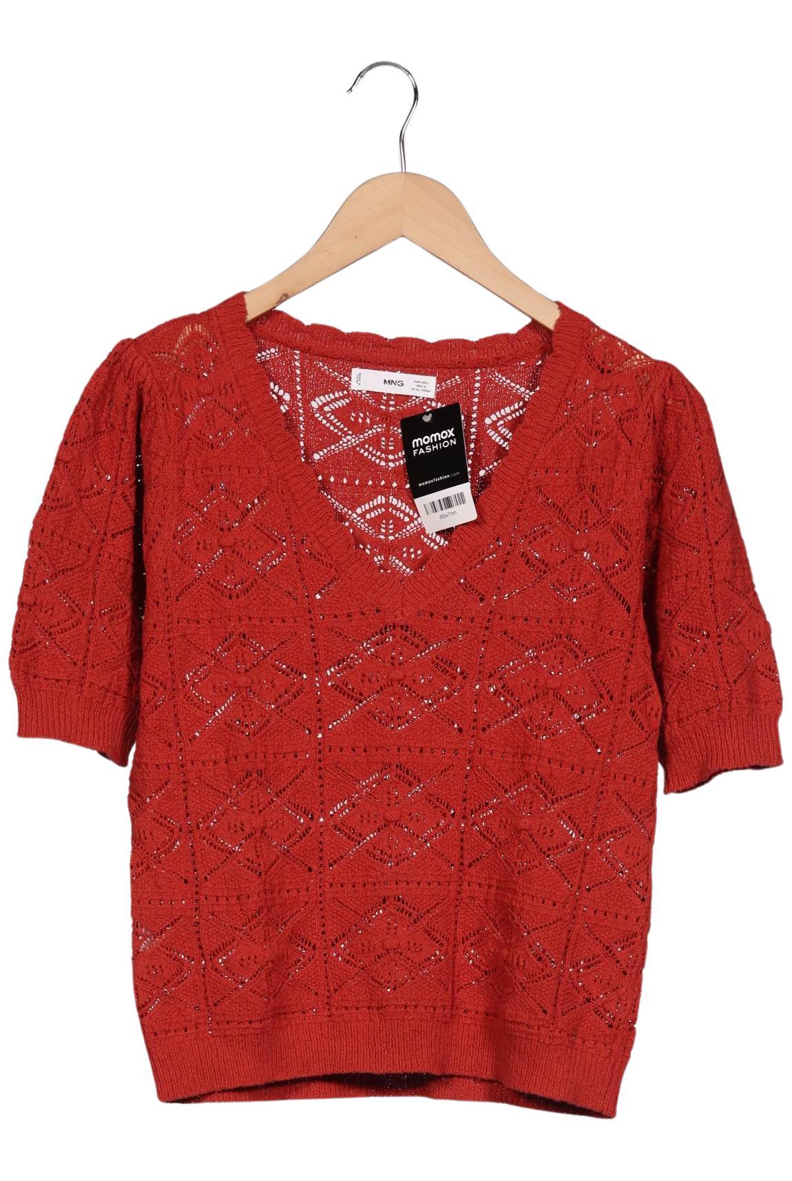 

Mango Damen Pullover, rot, Gr. 42