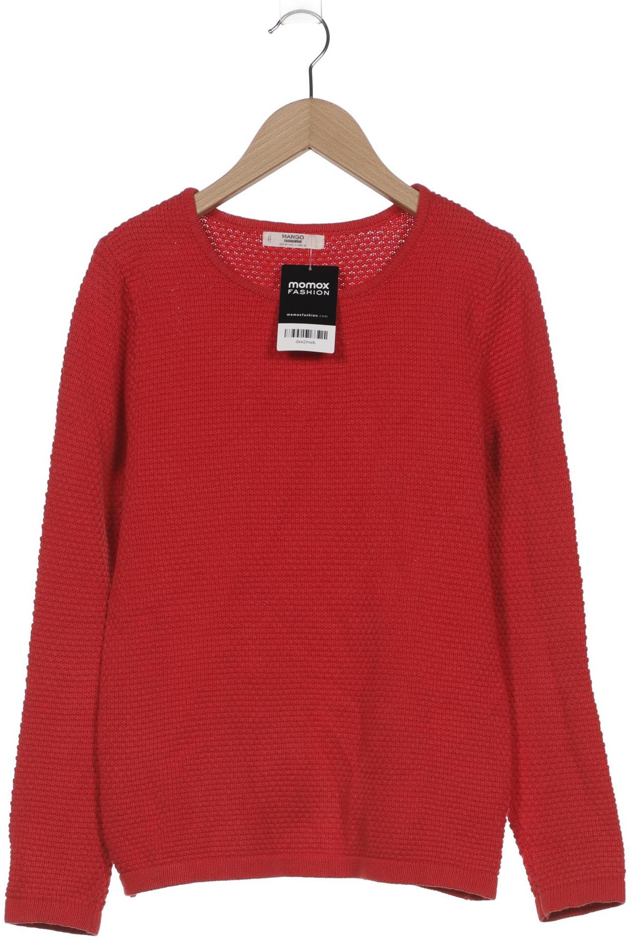 

Mango Damen Pullover, rot, Gr. 38
