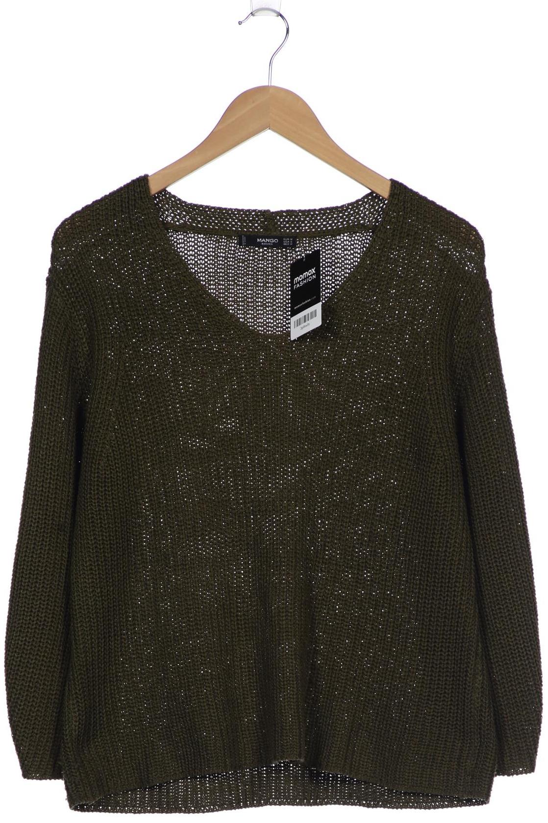 

Mango Damen Pullover, grün, Gr. 38