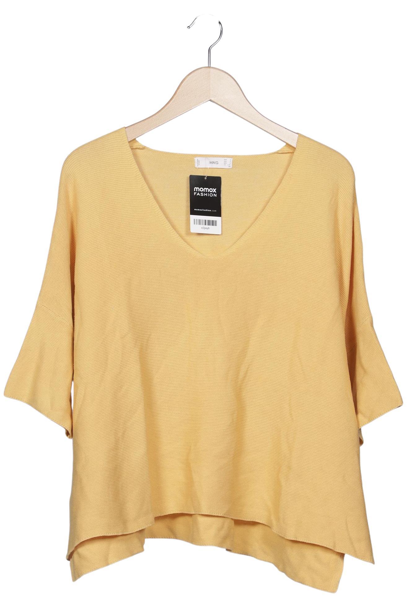 

Mango Damen Pullover, gelb, Gr. 38