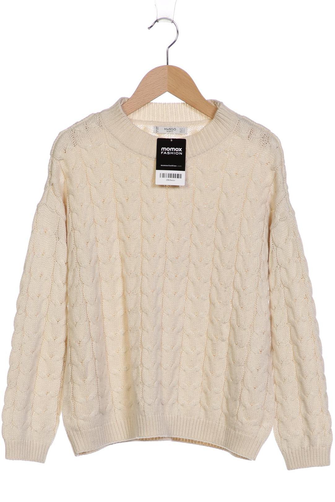 

Mango Damen Pullover, beige, Gr. 38