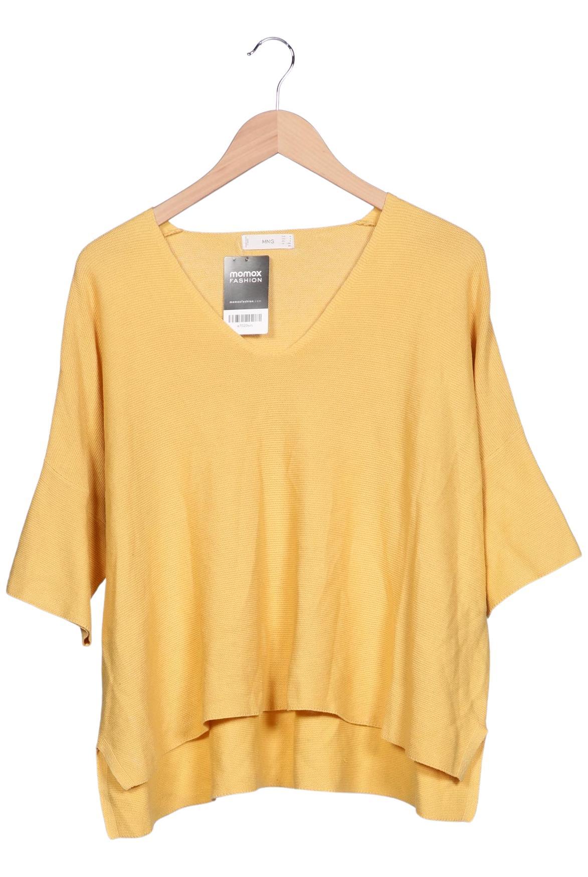 

Mango Damen Pullover, gelb, Gr. 38