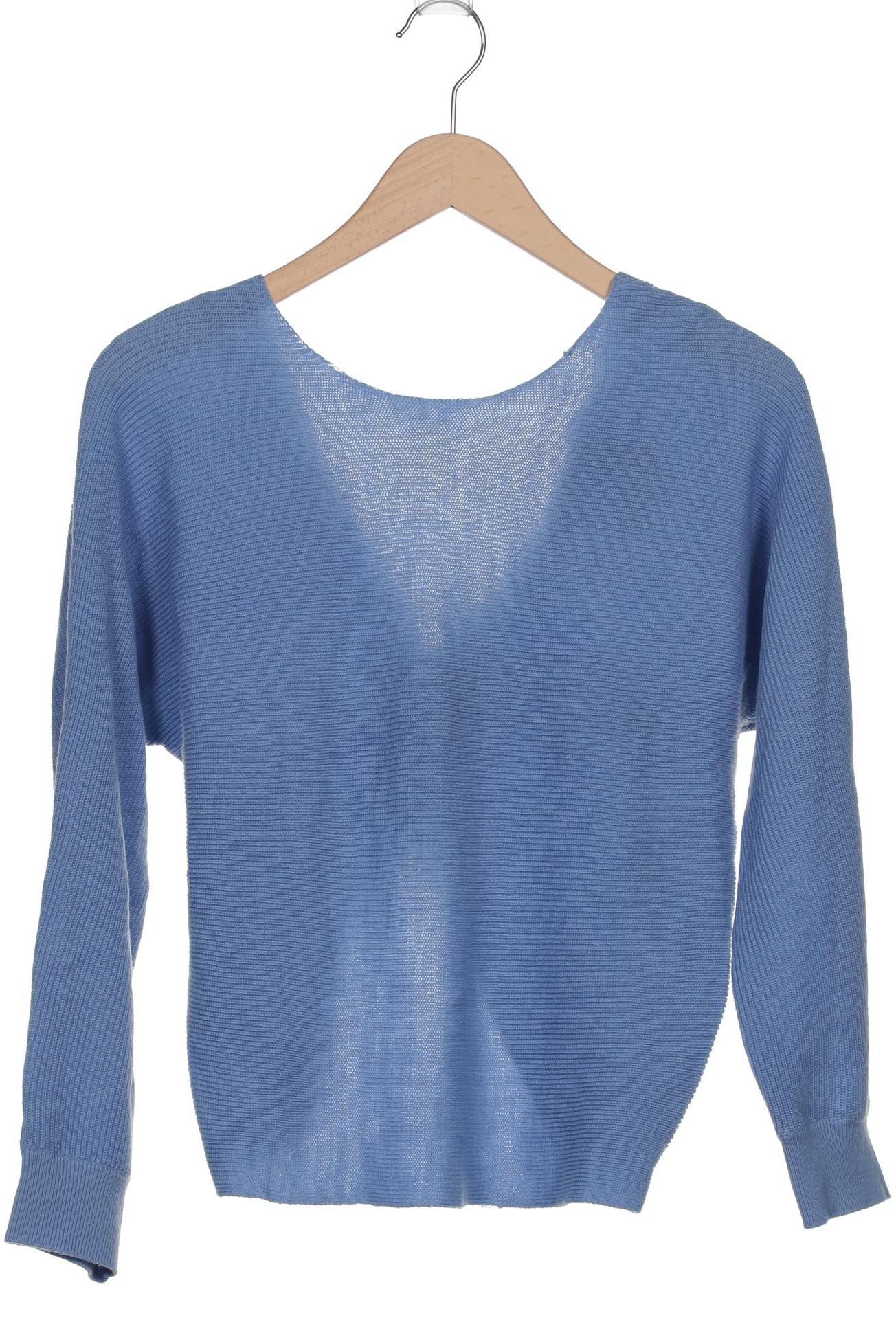 

Mango Damen Pullover, blau, Gr. 42