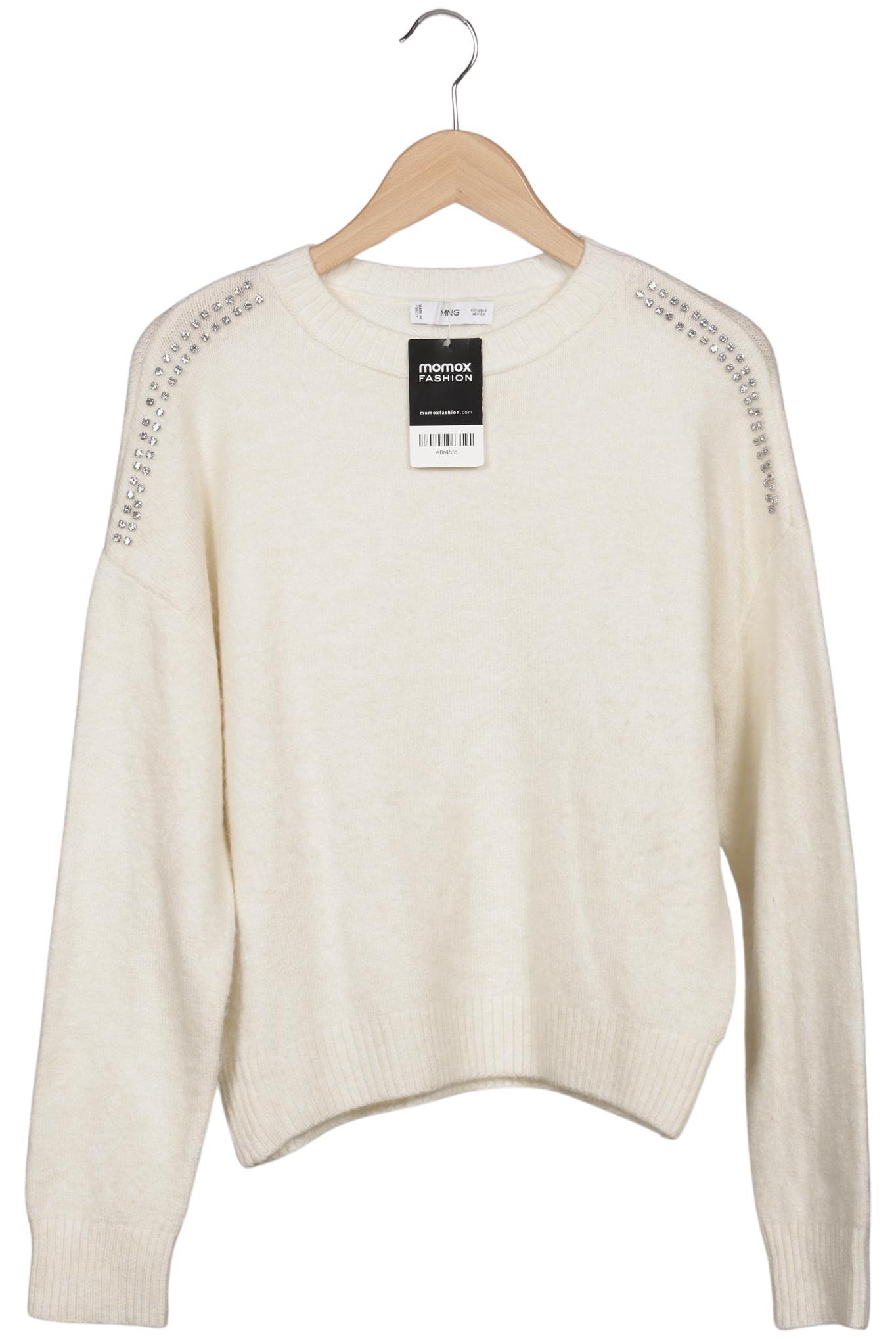 

Mango Damen Pullover, cremeweiß, Gr. 36