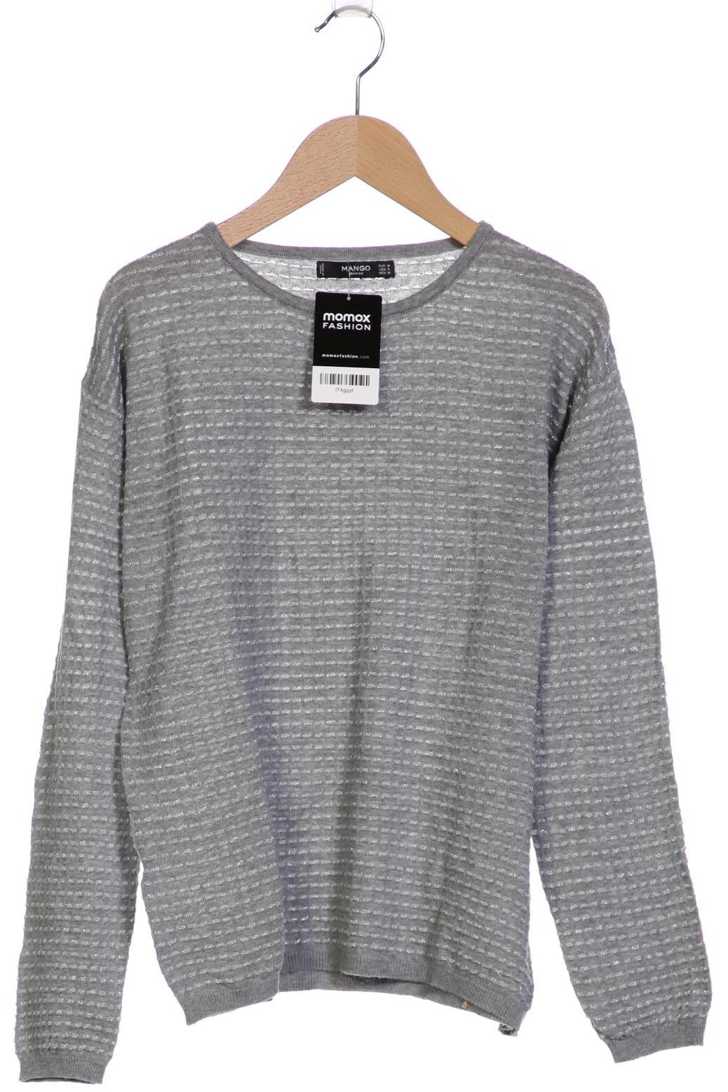 

Mango Damen Pullover, grau, Gr. 38