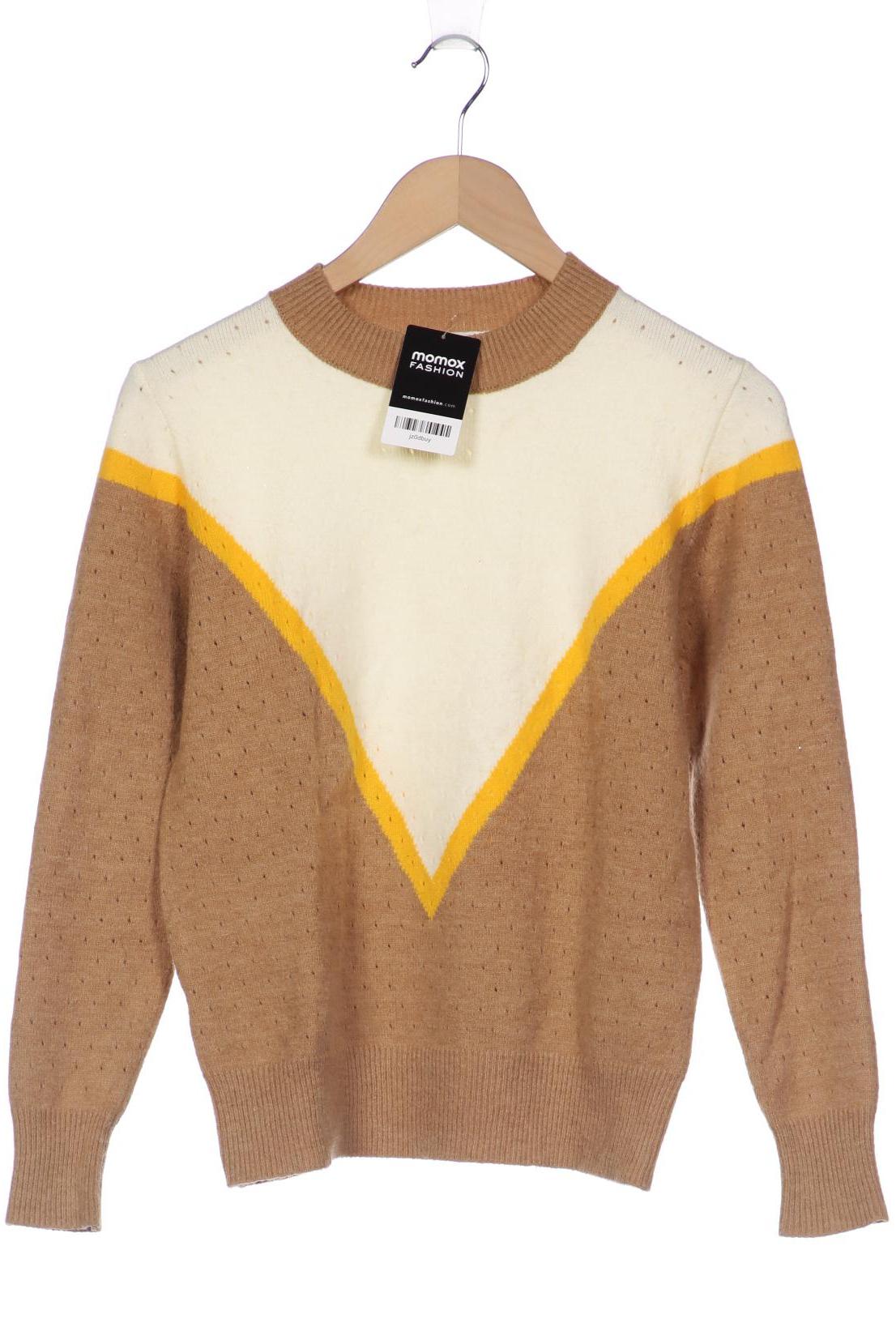 

Mango Damen Pullover, beige, Gr. 38