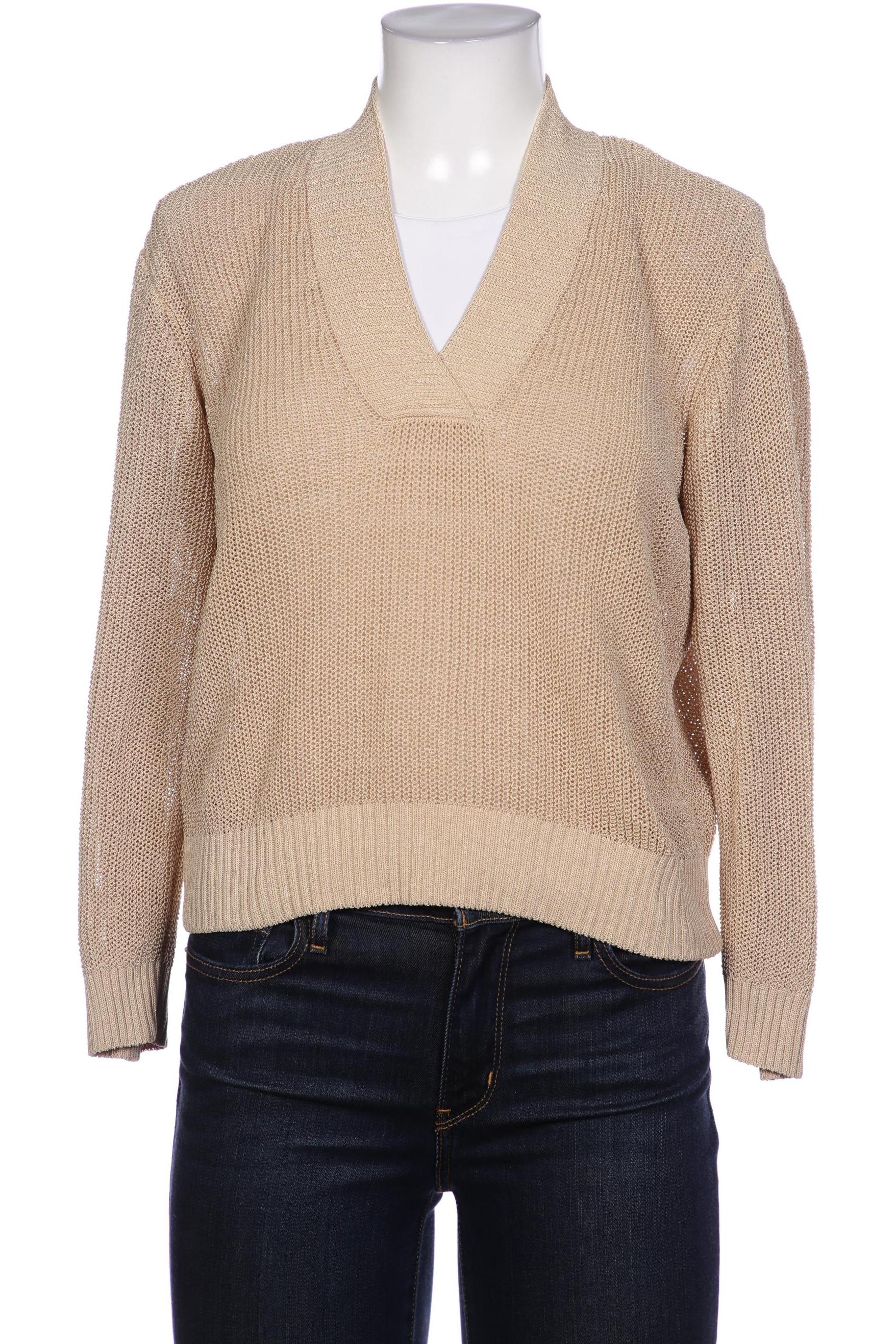 

Mango Damen Pullover, beige, Gr. 38
