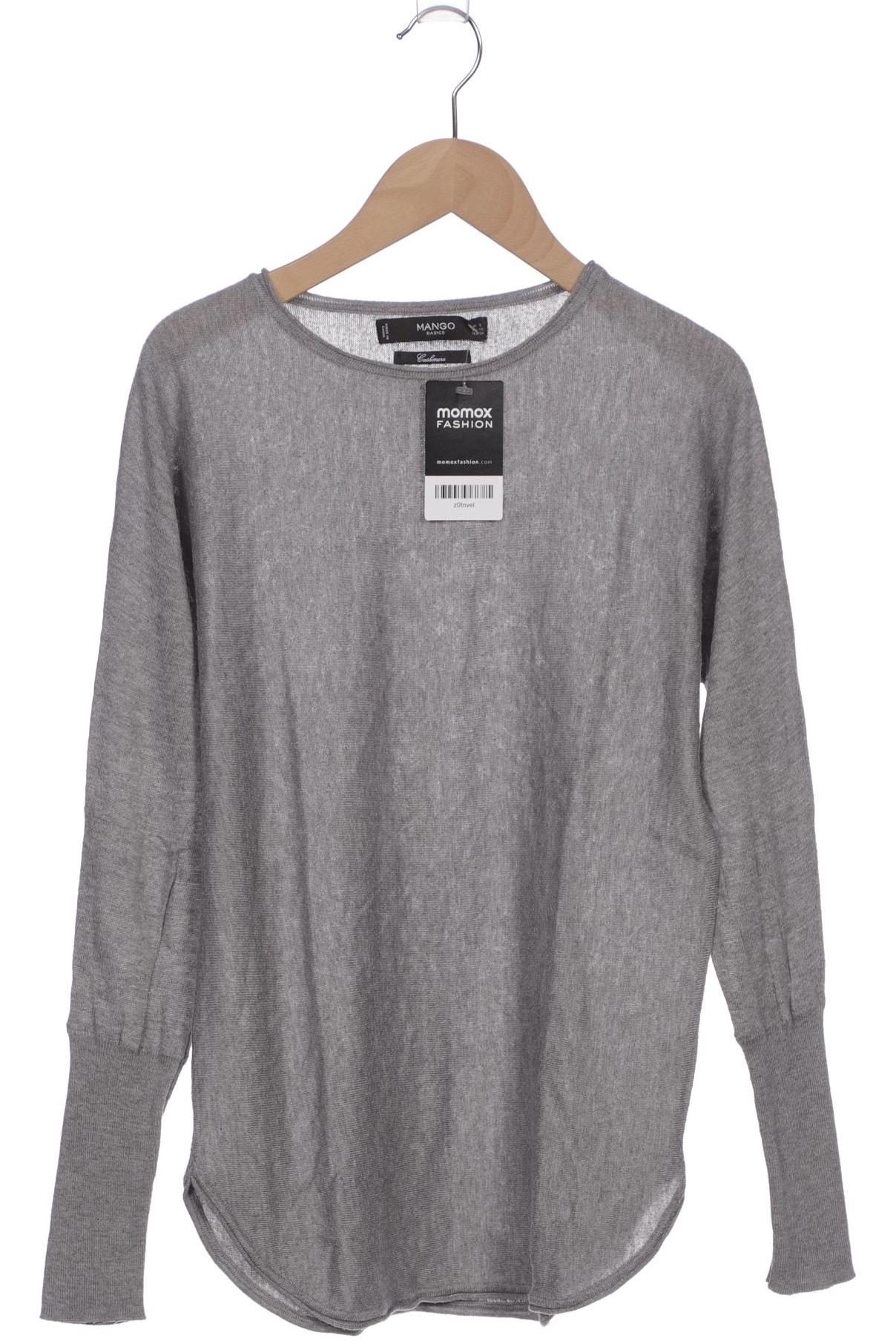 

Mango Damen Pullover, grau, Gr. 36