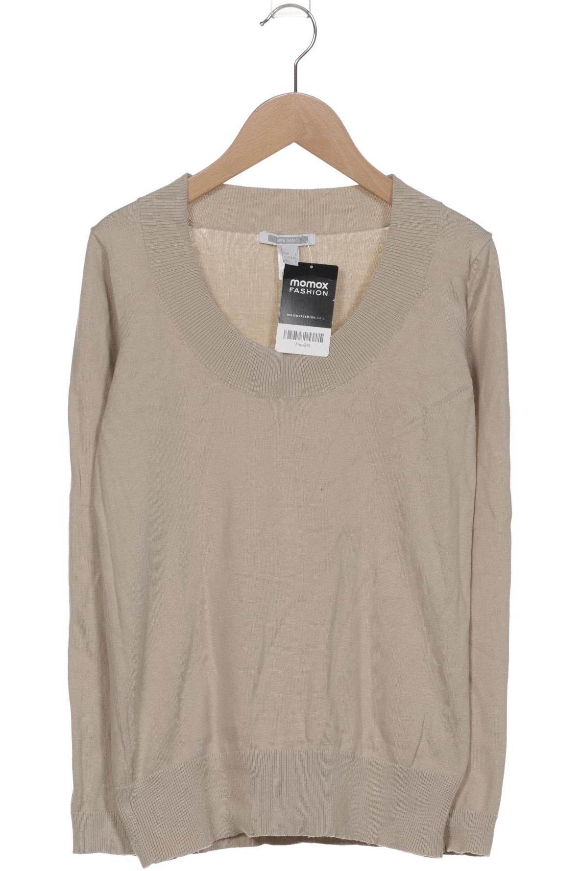 

Mango Damen Pullover, beige, Gr. 36