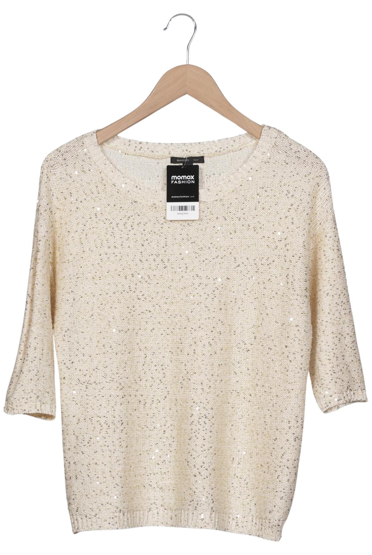 

Mango Damen Pullover, cremeweiß, Gr. 36