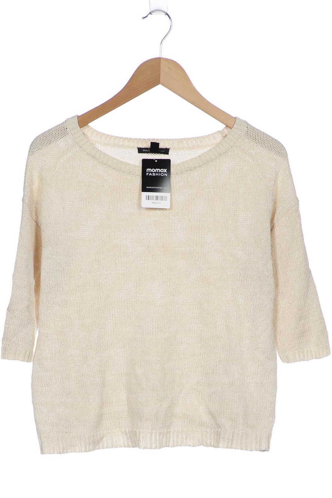 

MANGO Damen Pullover, cremeweiß