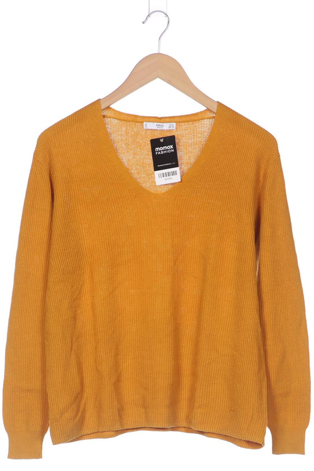 

Mango Damen Pullover, gelb, Gr. 36