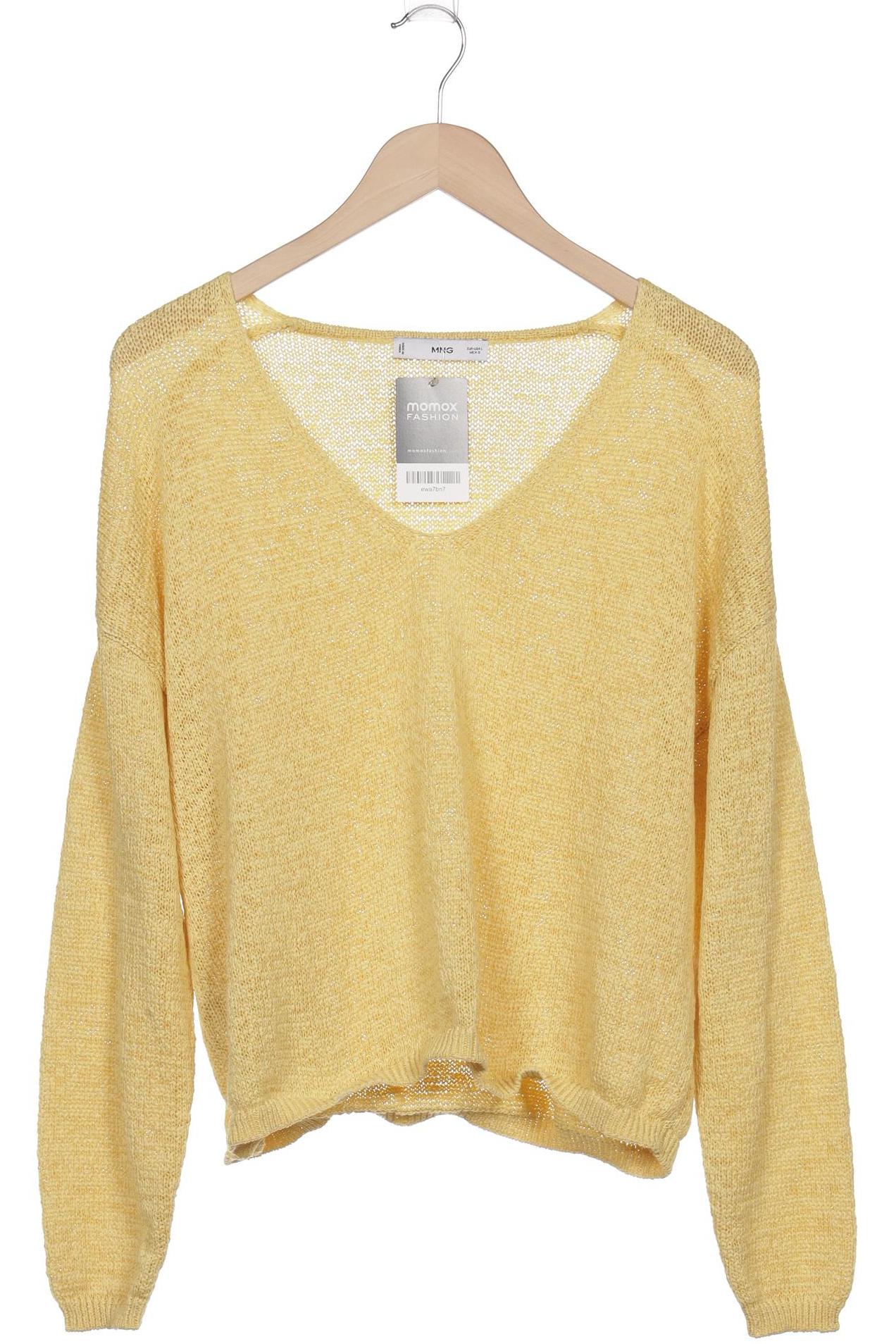 

Mango Damen Pullover, gelb, Gr. 42