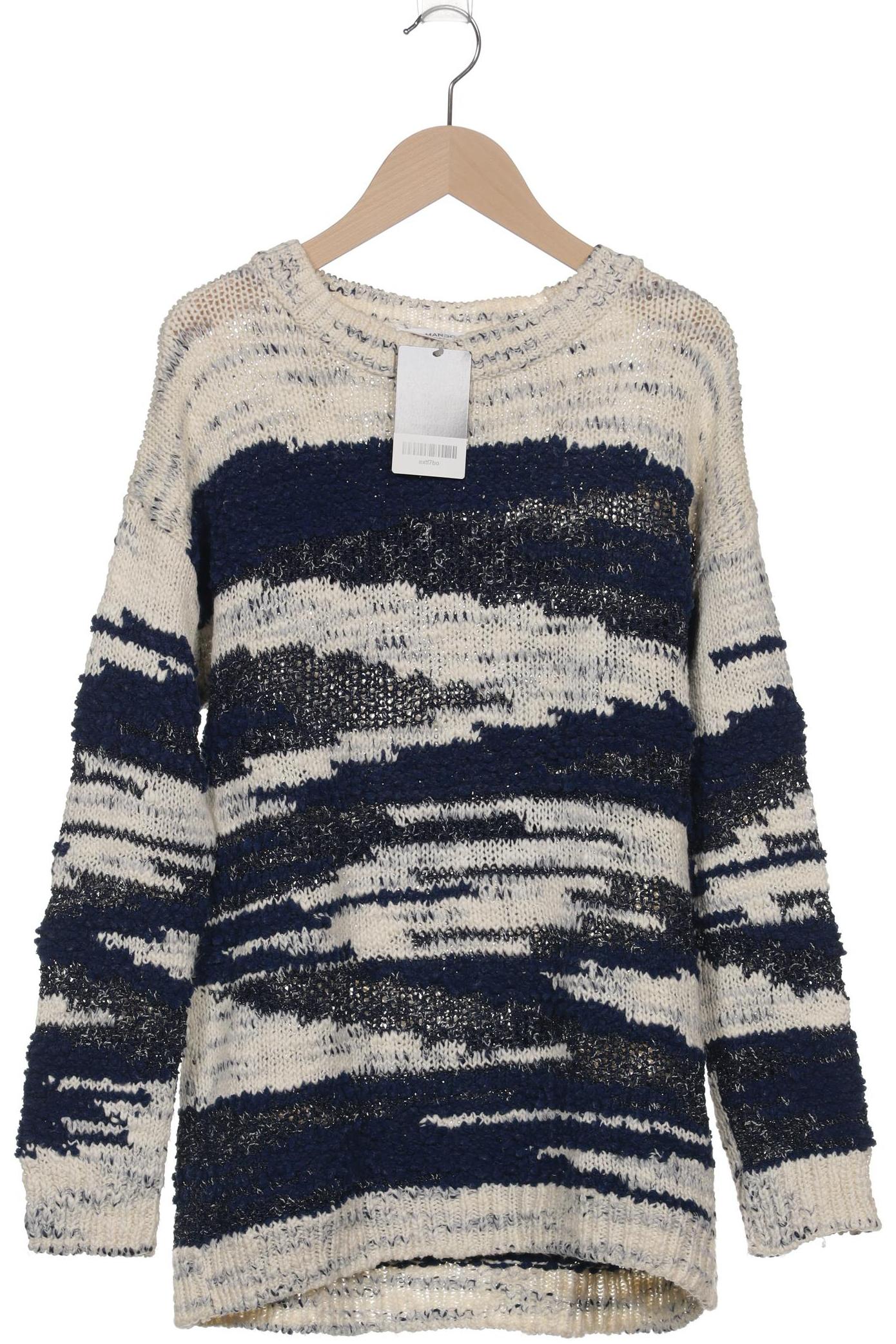 

Mango Damen Pullover, marineblau, Gr. 36