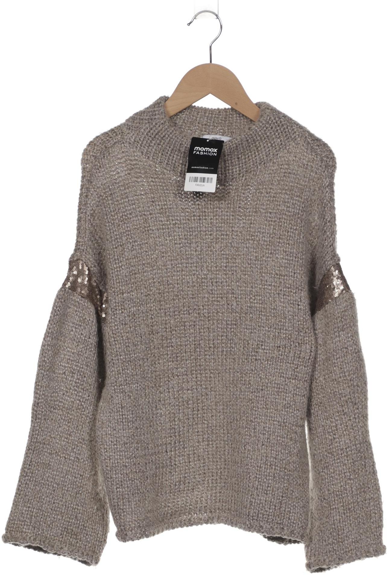

Mango Damen Pullover, beige, Gr. 38