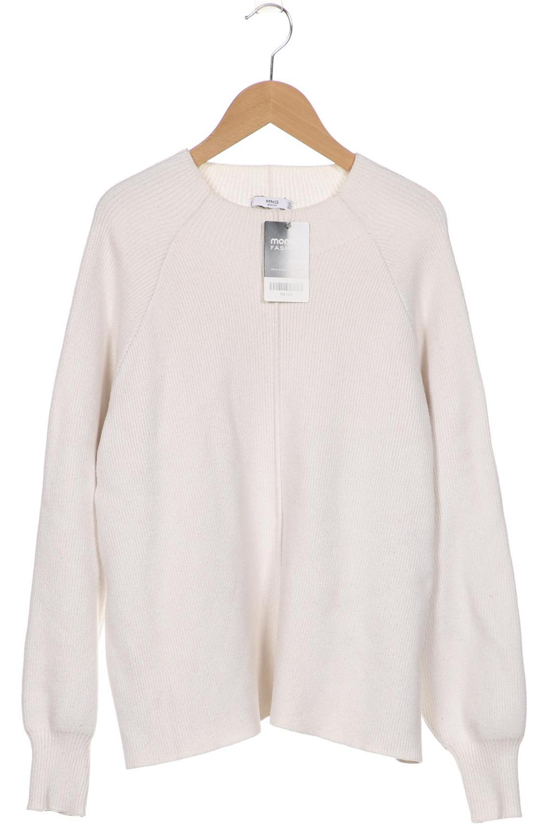 

MANGO Damen Pullover, weiß