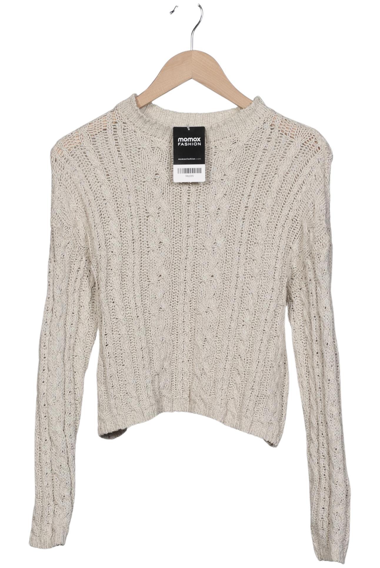 

Mango Damen Pullover, beige, Gr. 36