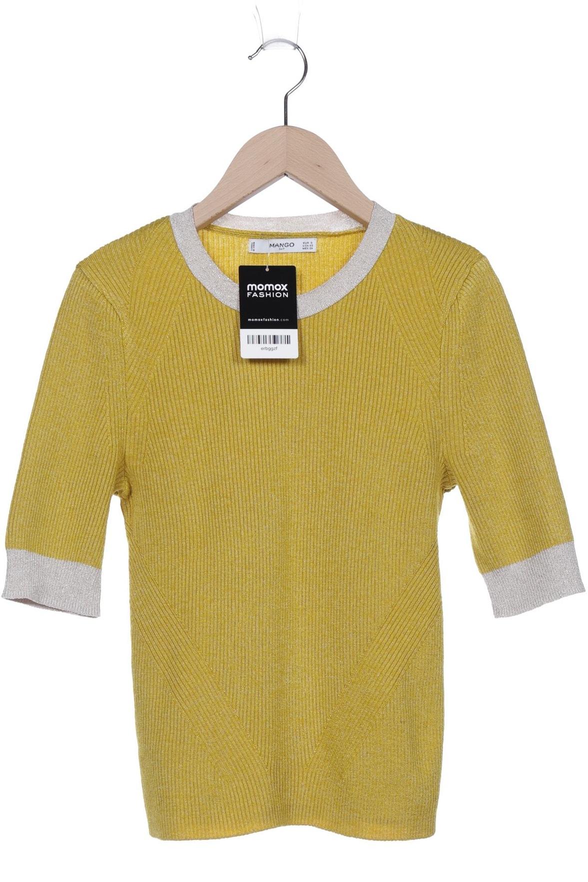 

Mango Damen Pullover, gelb, Gr. 36