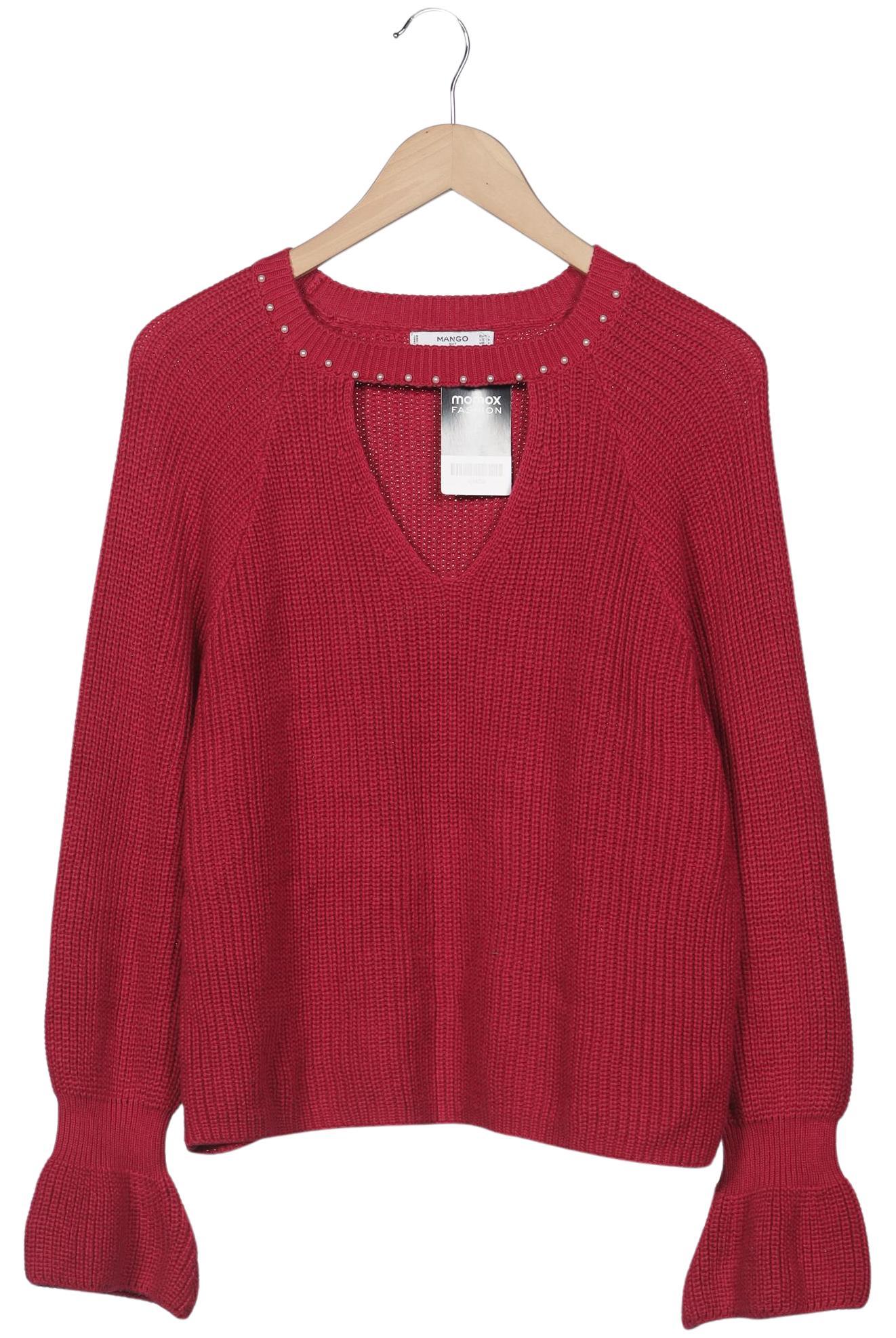 

Mango Damen Pullover, rot, Gr. 42