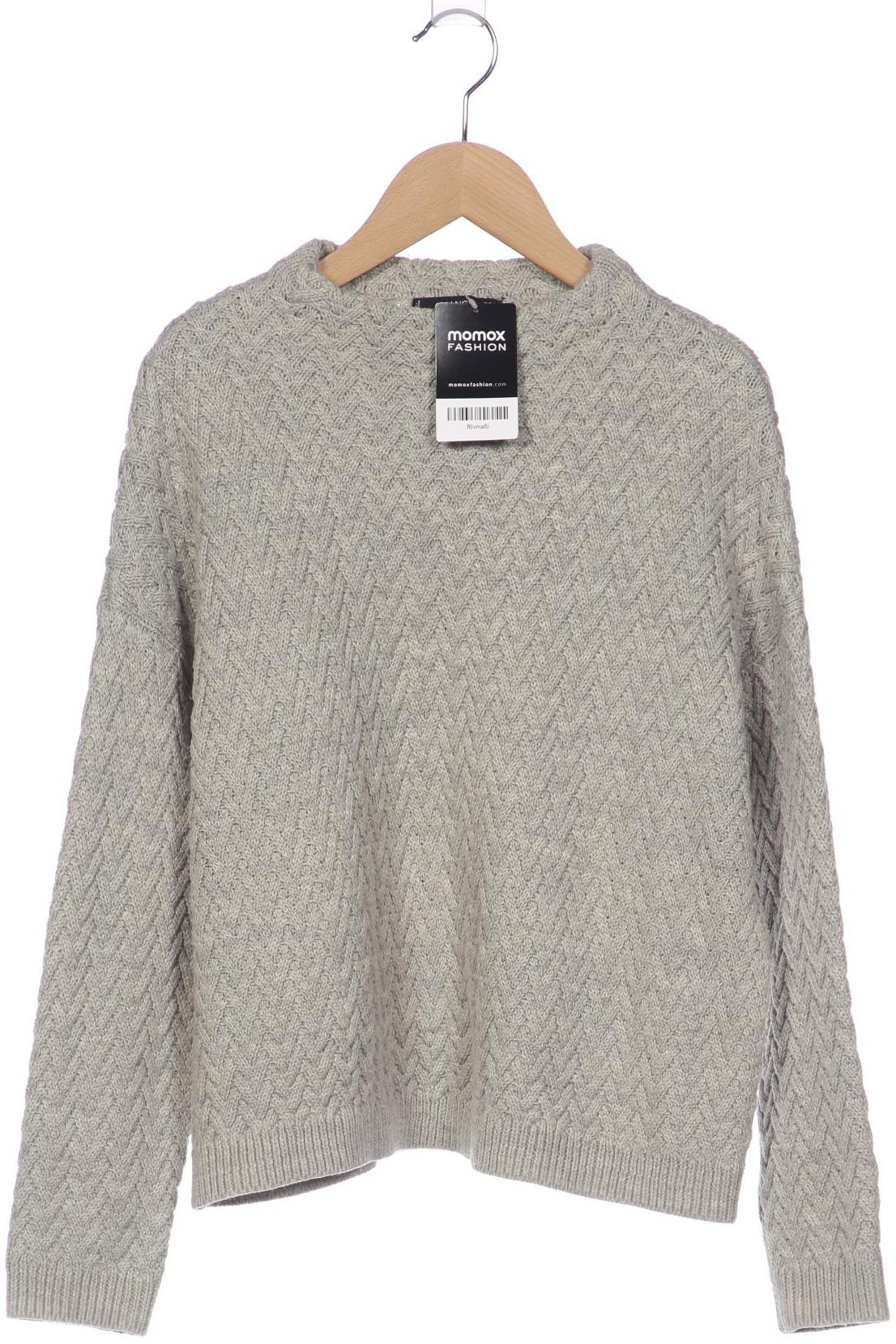 

Mango Damen Pullover, grau, Gr. 36