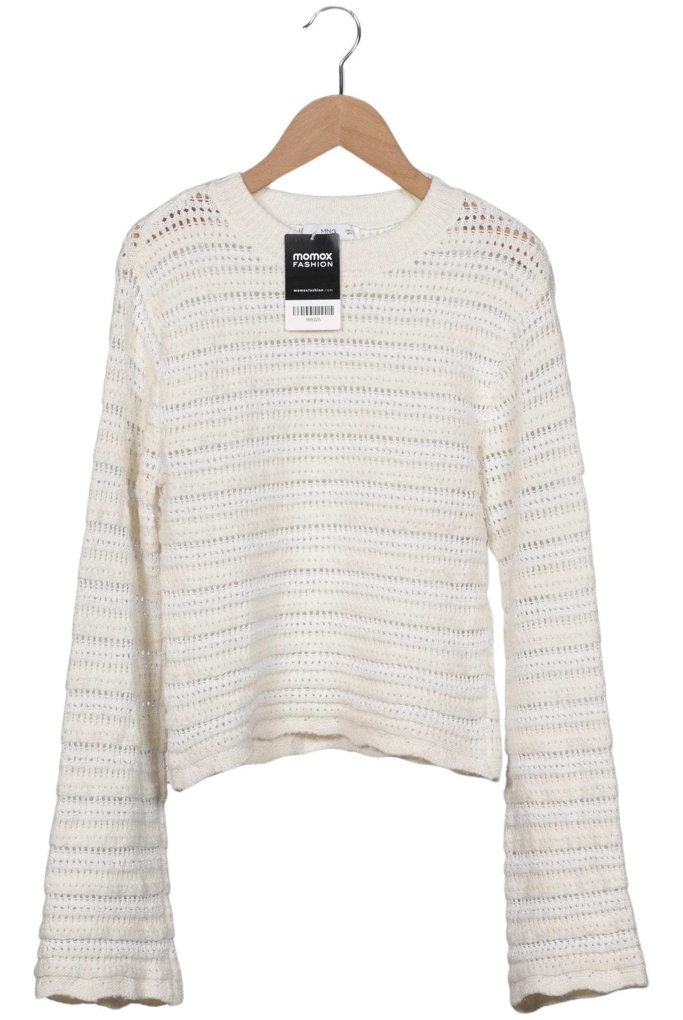 

Mango Damen Pullover, cremeweiß, Gr. 36
