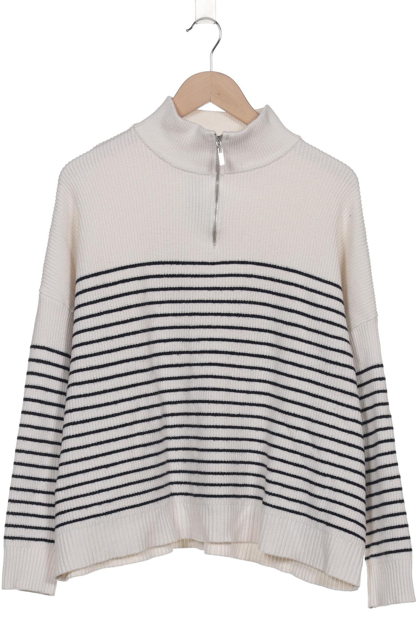

Mango Damen Pullover, weiß, Gr. 48