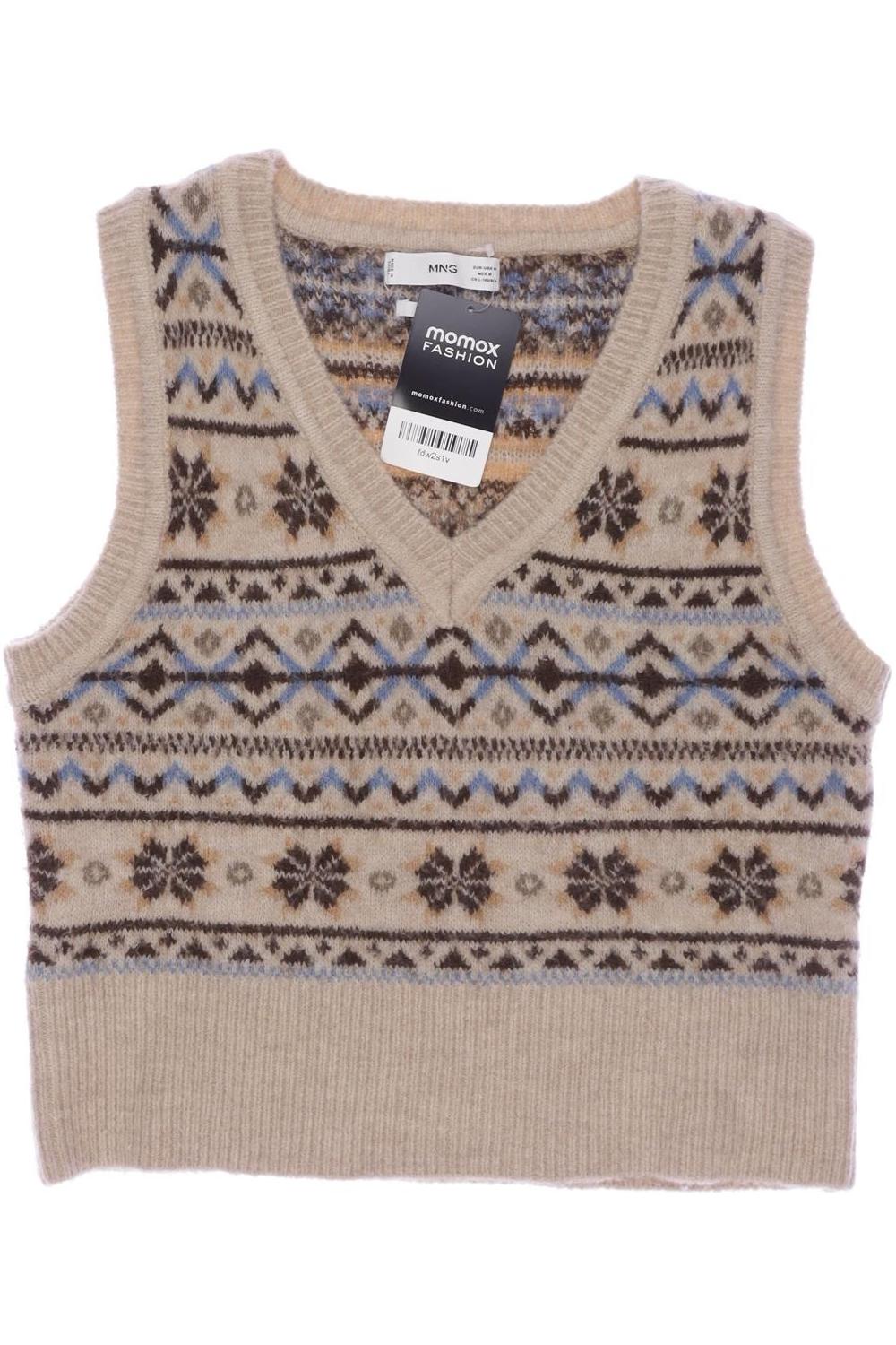 

Mango Damen Pullover, beige, Gr. 38