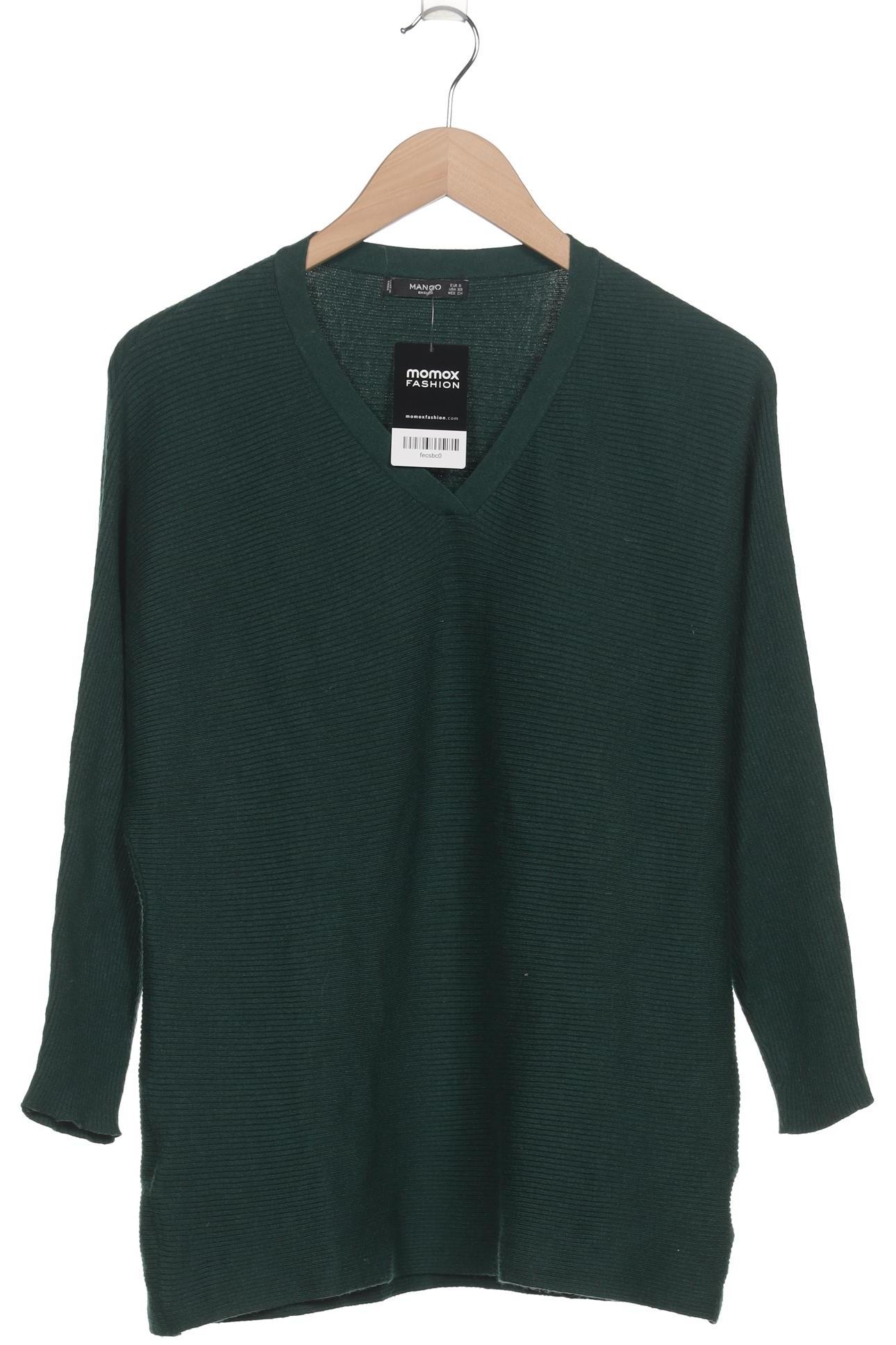 

Mango Damen Pullover, grün, Gr. 36