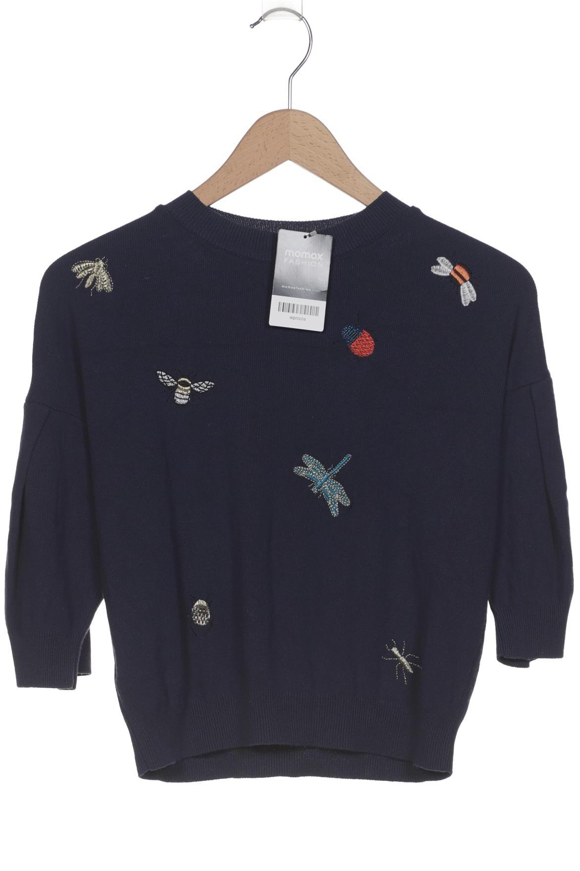 

Mango Damen Pullover, marineblau, Gr. 36