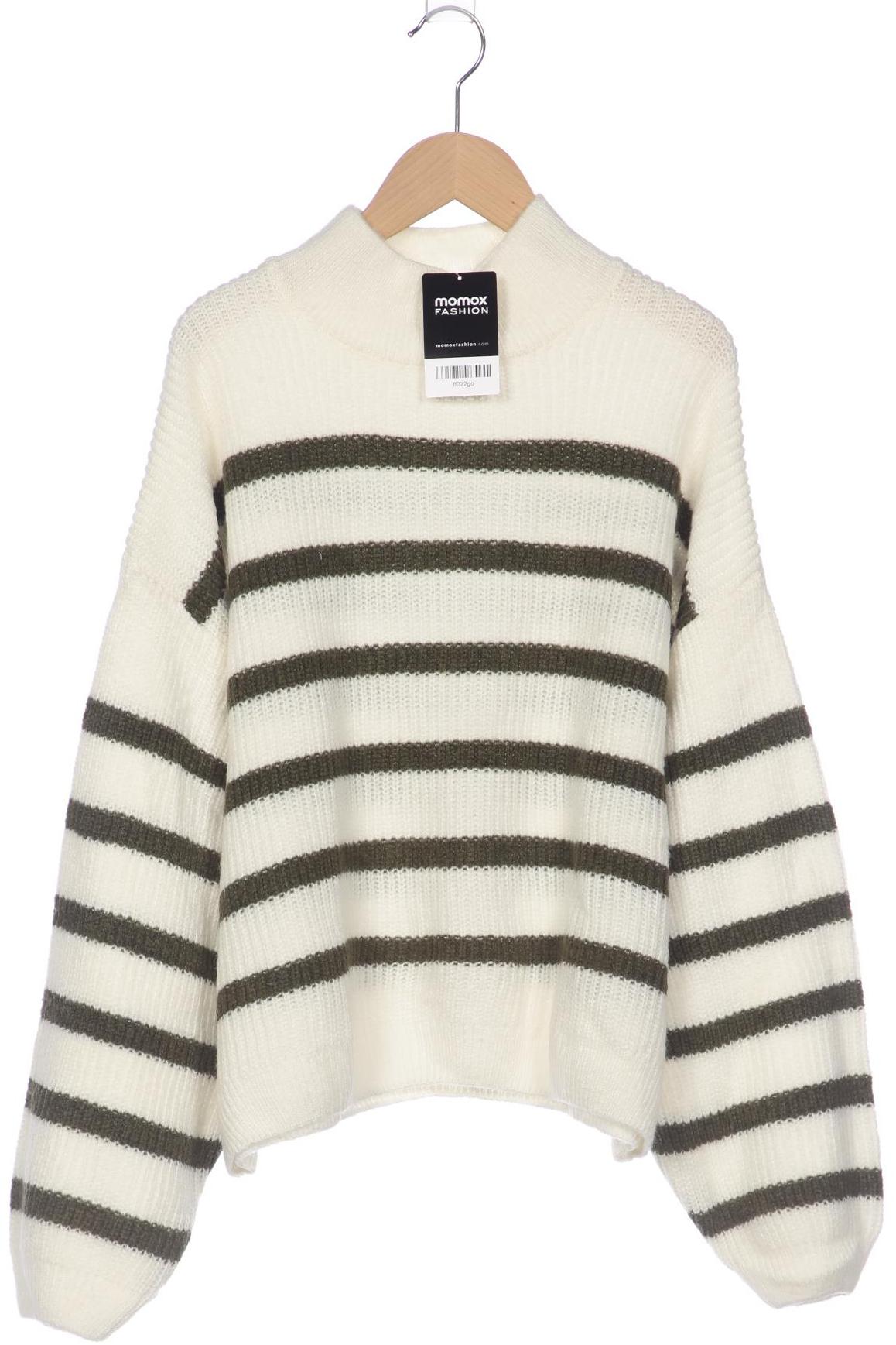 

Mango Damen Pullover, weiß, Gr. 38