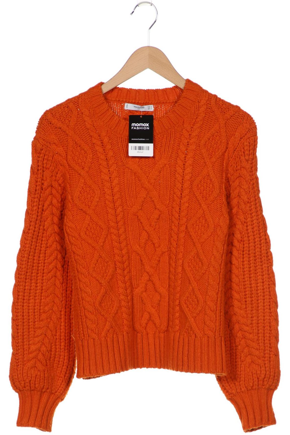 

MANGO Damen Pullover, orange