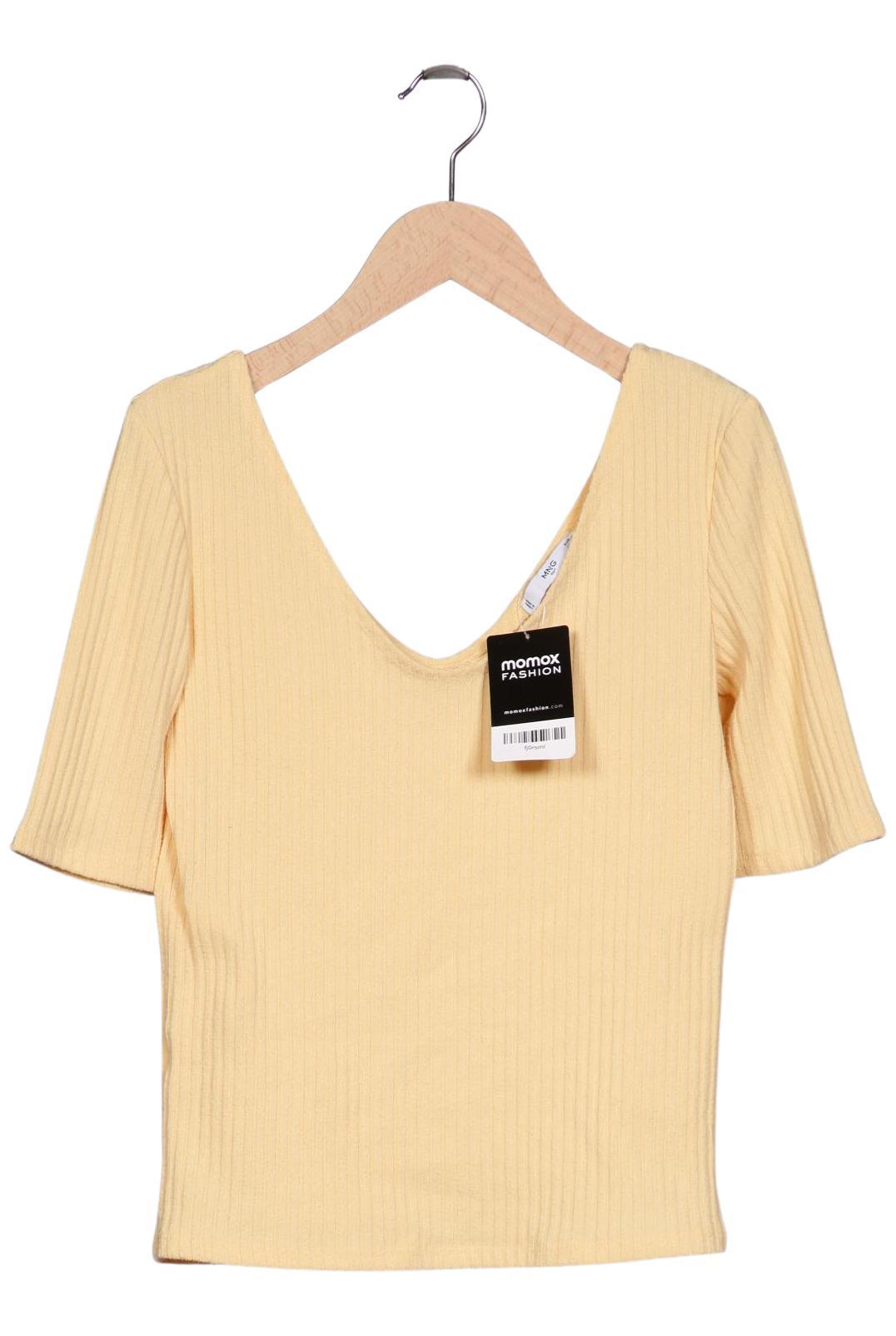 

Mango Damen Pullover, gelb, Gr. 38