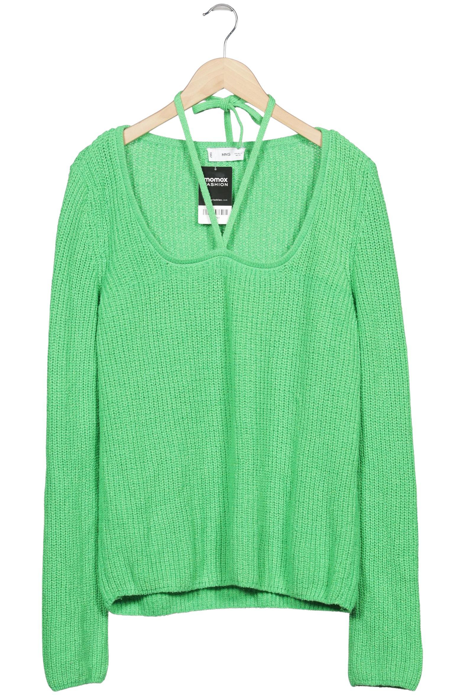 

Mango Damen Pullover, hellgrün, Gr. 44