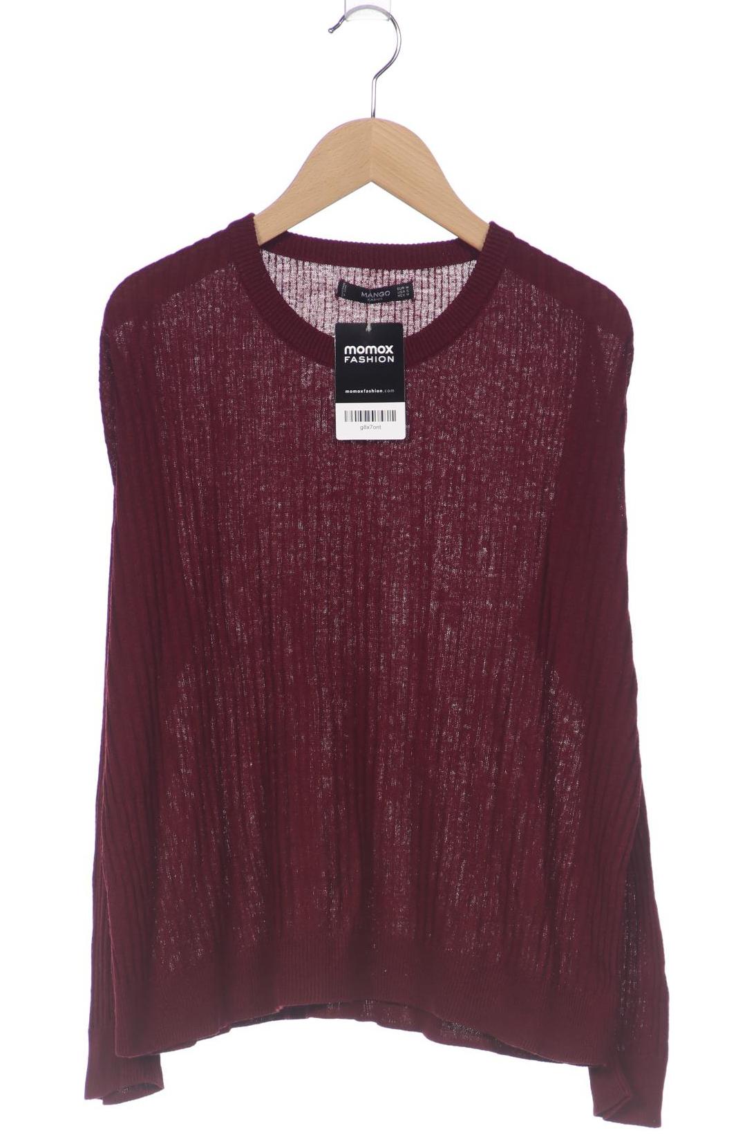 

Mango Damen Pullover, bordeaux, Gr. 38